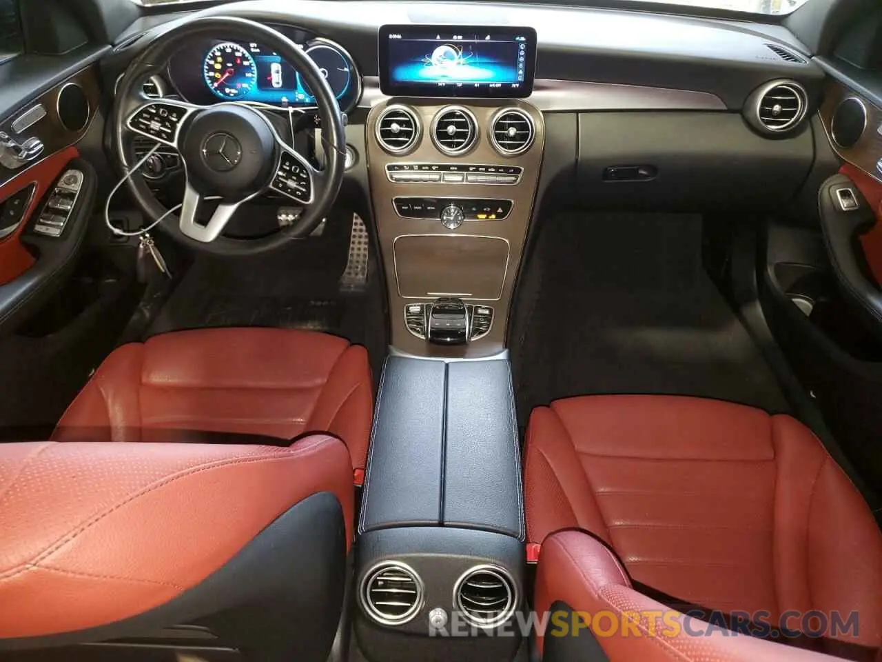 8 Photograph of a damaged car 55SWF8EB3KU314116 MERCEDES-BENZ C-CLASS 2019