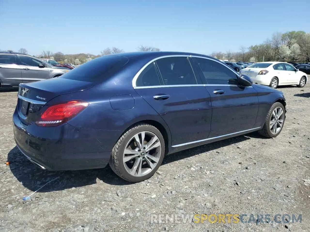 3 Photograph of a damaged car 55SWF8EB4KU286407 MERCEDES-BENZ C-CLASS 2019