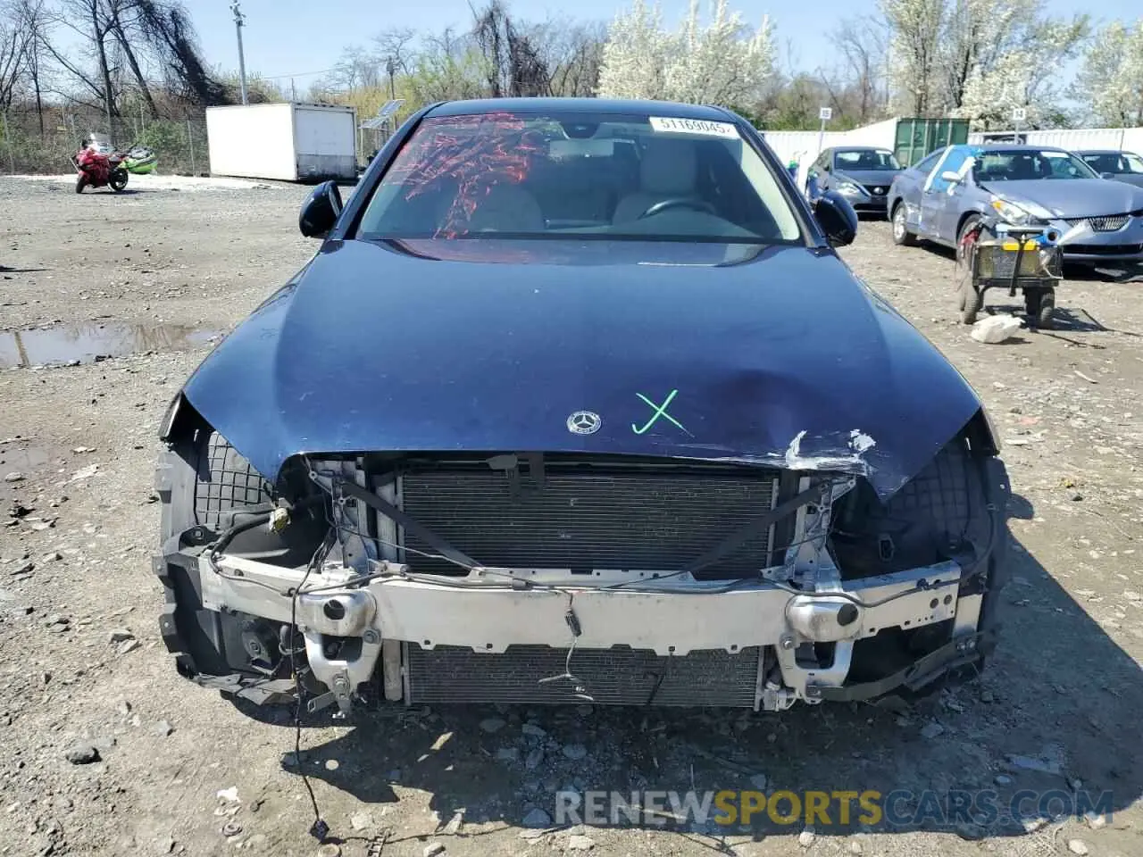 5 Photograph of a damaged car 55SWF8EB4KU286407 MERCEDES-BENZ C-CLASS 2019