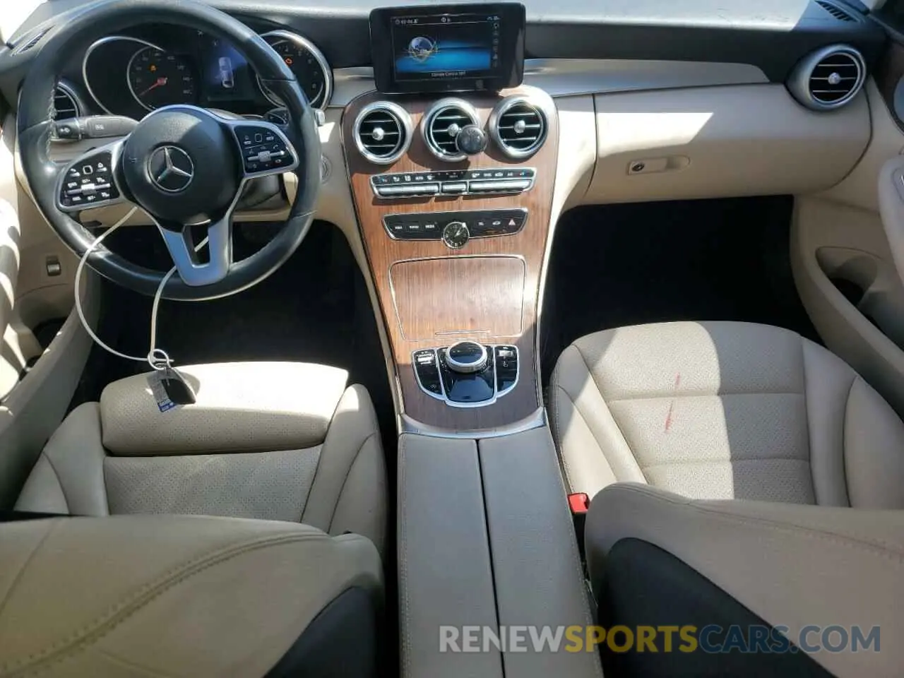 8 Photograph of a damaged car 55SWF8EB4KU286407 MERCEDES-BENZ C-CLASS 2019