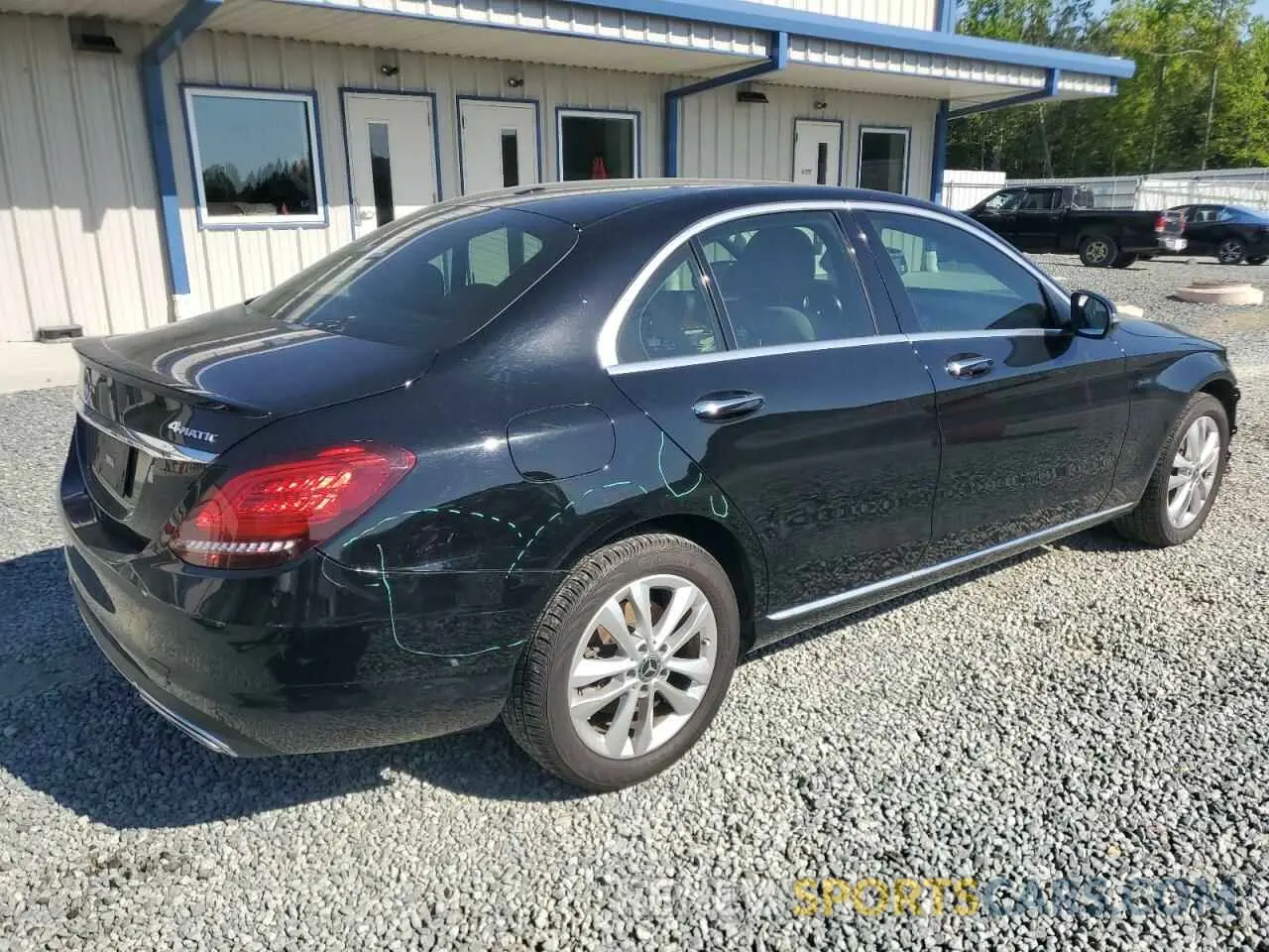 3 Photograph of a damaged car 55SWF8EB4KU307577 MERCEDES-BENZ C-CLASS 2019