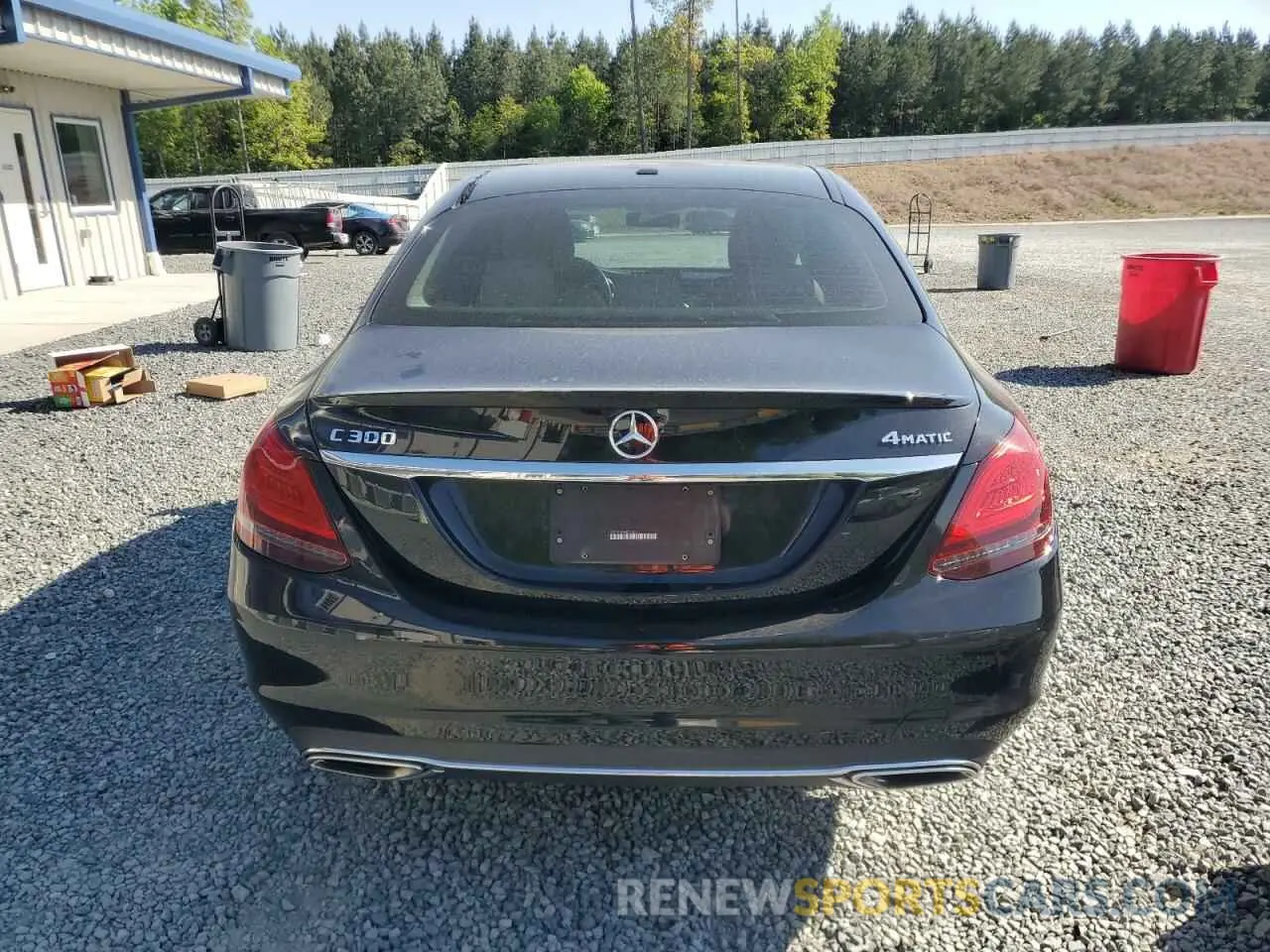 6 Photograph of a damaged car 55SWF8EB4KU307577 MERCEDES-BENZ C-CLASS 2019