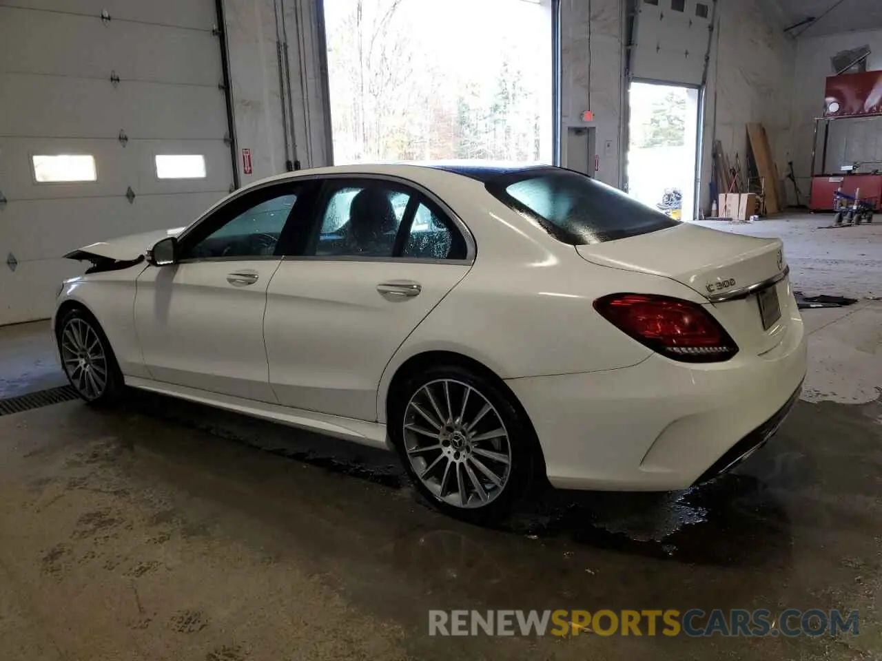 2 Photograph of a damaged car 55SWF8EB4KU313394 MERCEDES-BENZ C-CLASS 2019