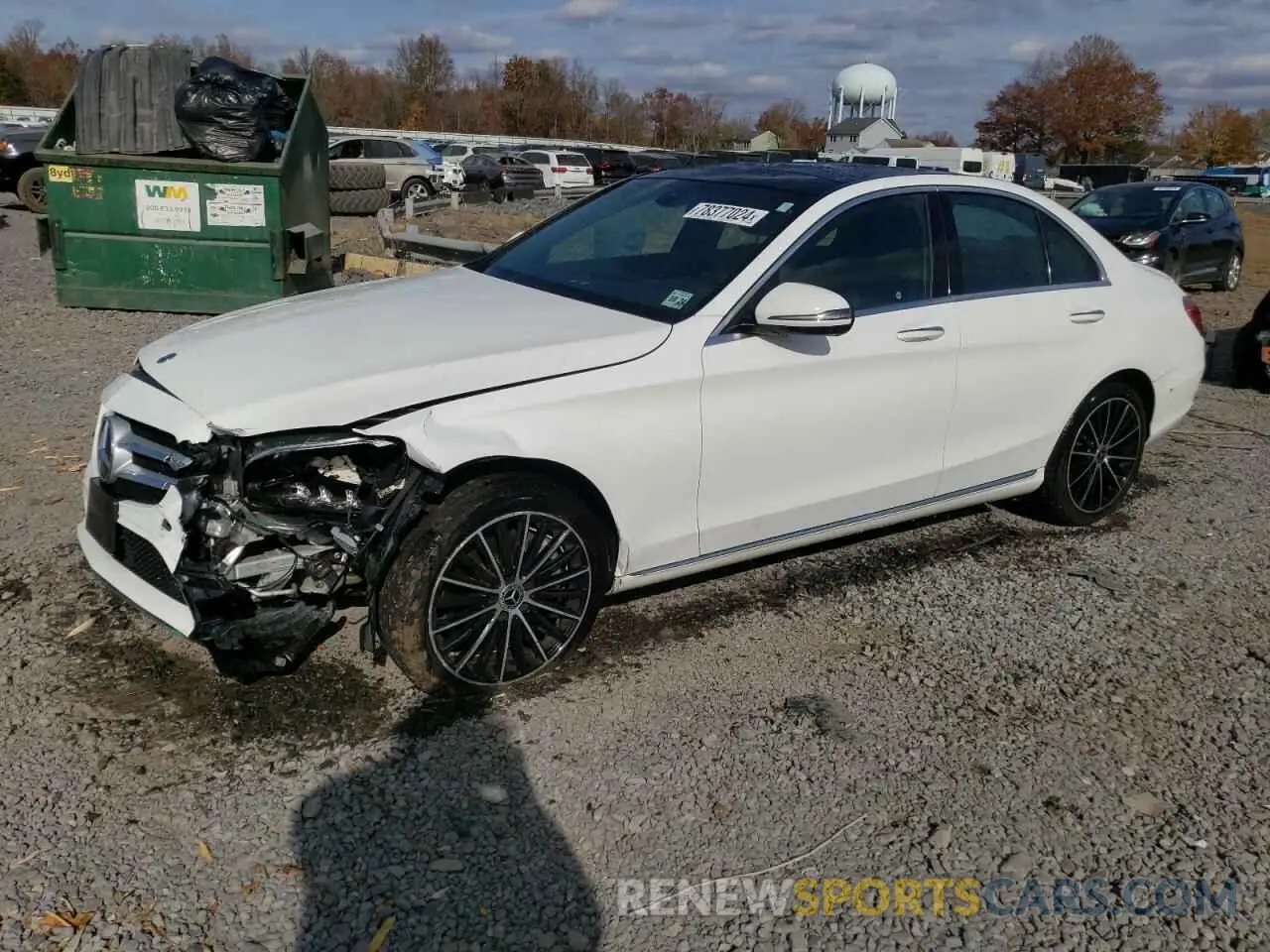 1 Photograph of a damaged car 55SWF8EB4KU314884 MERCEDES-BENZ C-CLASS 2019