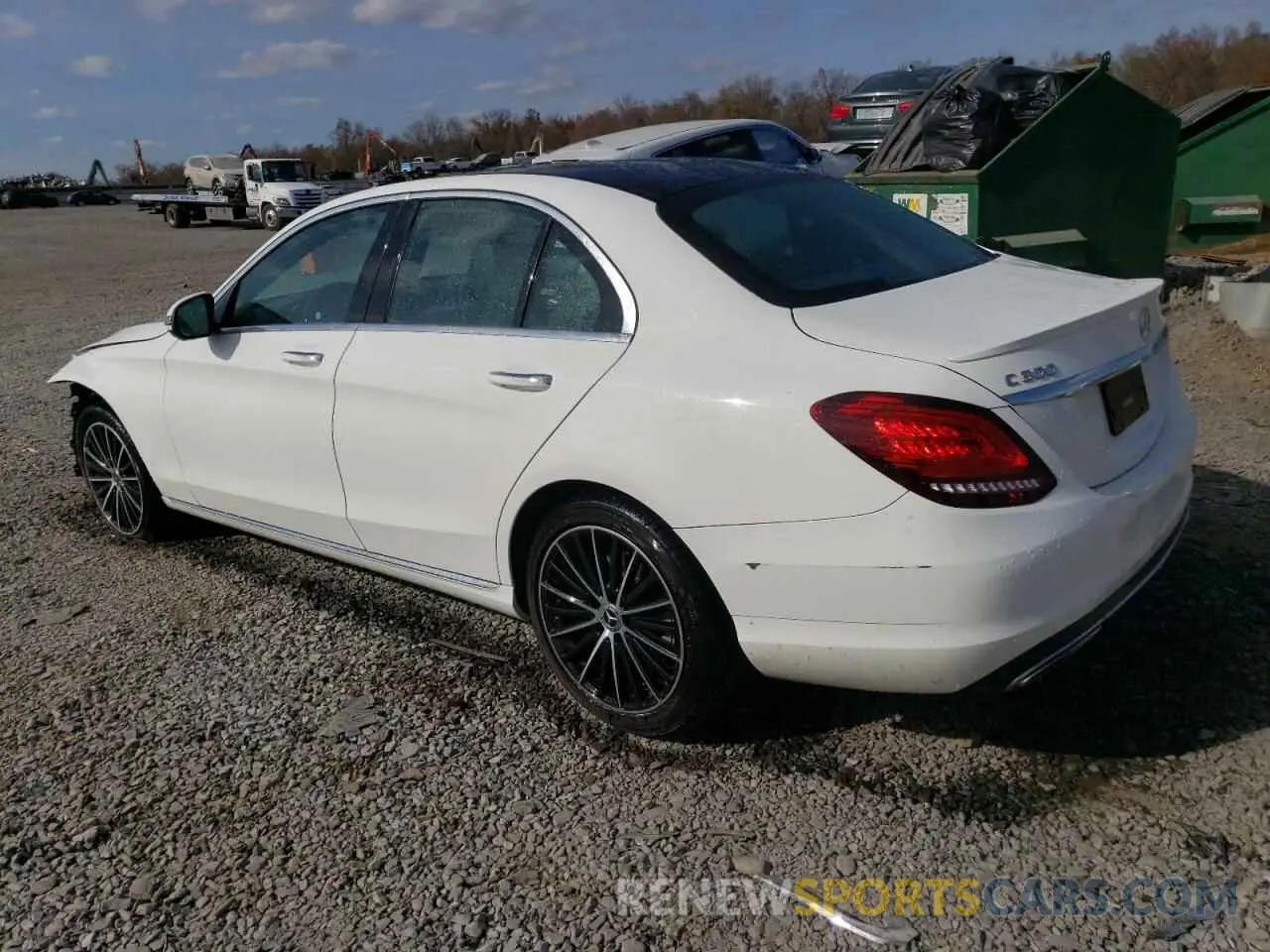 2 Photograph of a damaged car 55SWF8EB4KU314884 MERCEDES-BENZ C-CLASS 2019