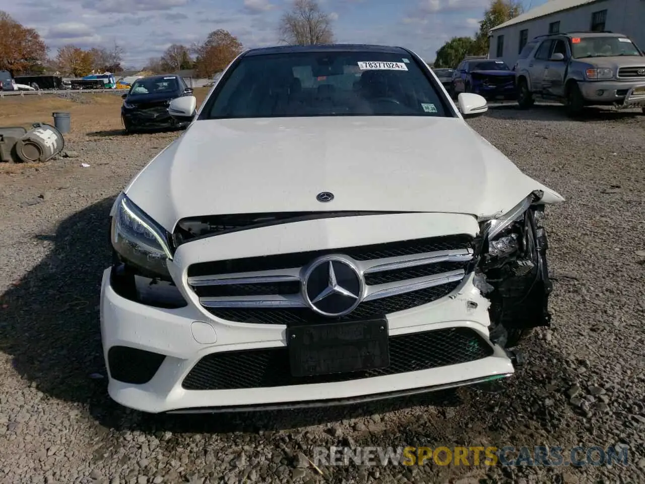 5 Photograph of a damaged car 55SWF8EB4KU314884 MERCEDES-BENZ C-CLASS 2019