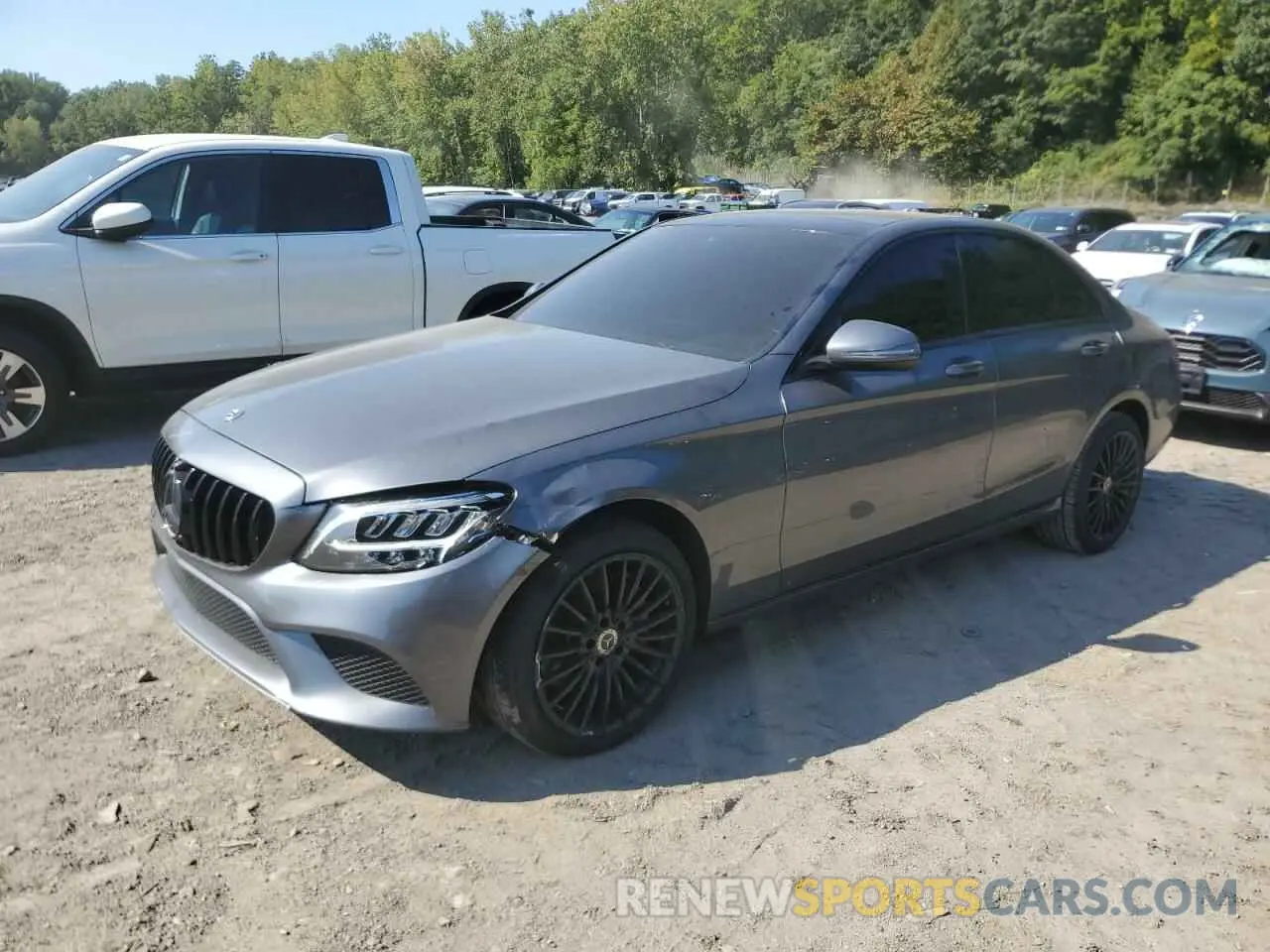 1 Photograph of a damaged car 55SWF8EB5KU286397 MERCEDES-BENZ C-CLASS 2019