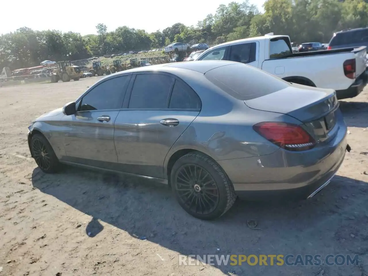 2 Photograph of a damaged car 55SWF8EB5KU286397 MERCEDES-BENZ C-CLASS 2019