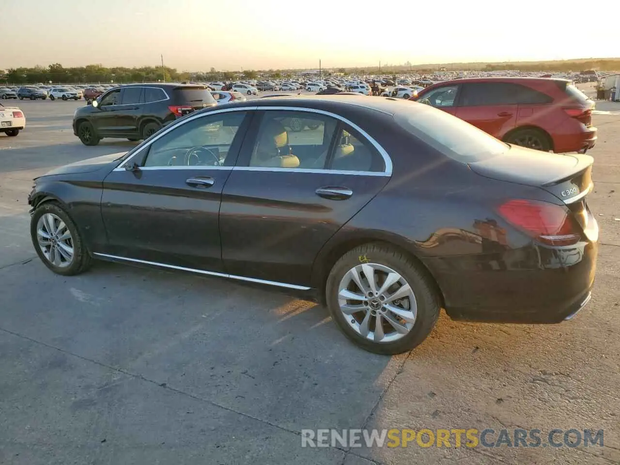 2 Photograph of a damaged car 55SWF8EB5KU287114 MERCEDES-BENZ C-CLASS 2019