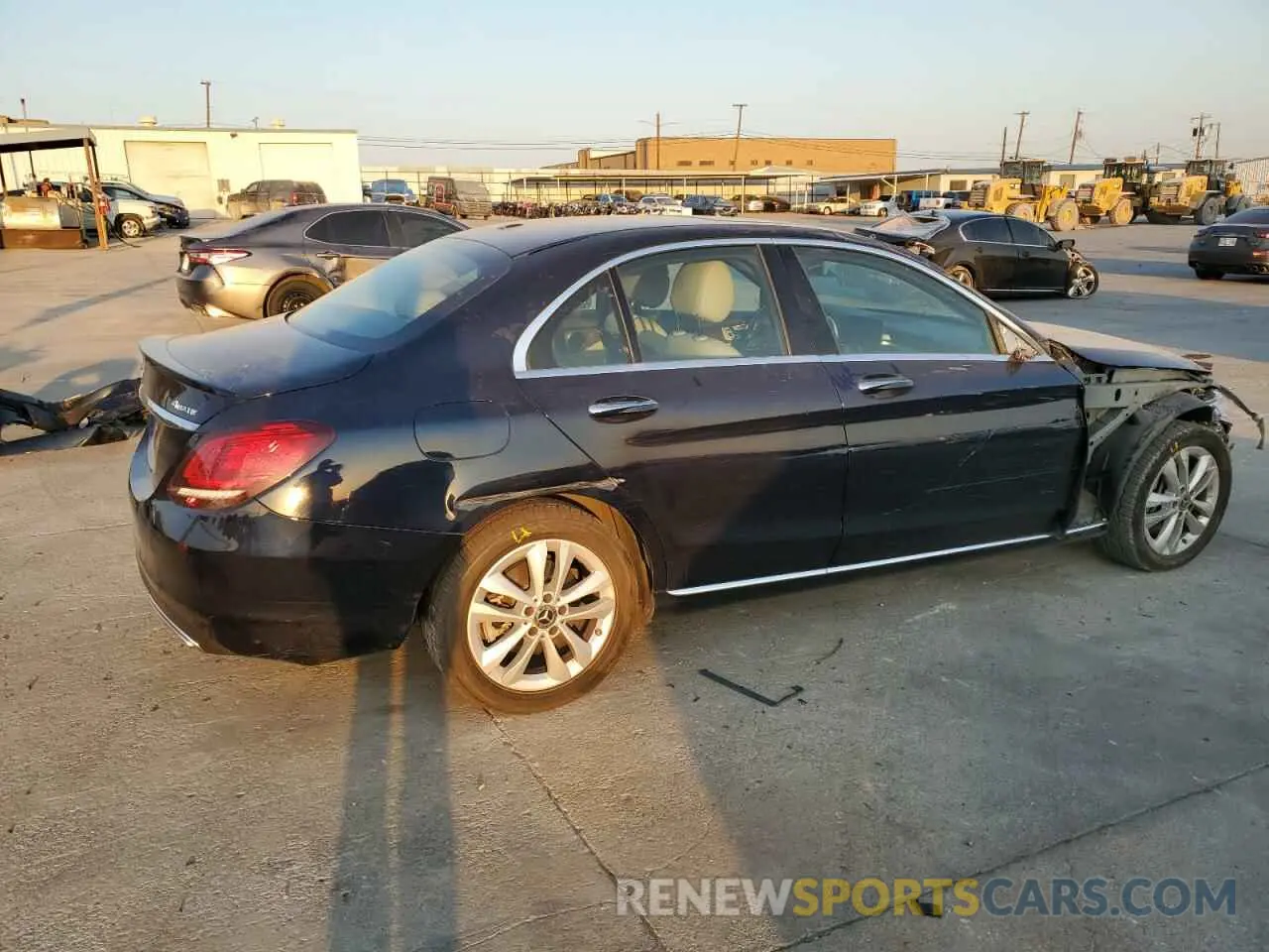 3 Photograph of a damaged car 55SWF8EB5KU287114 MERCEDES-BENZ C-CLASS 2019