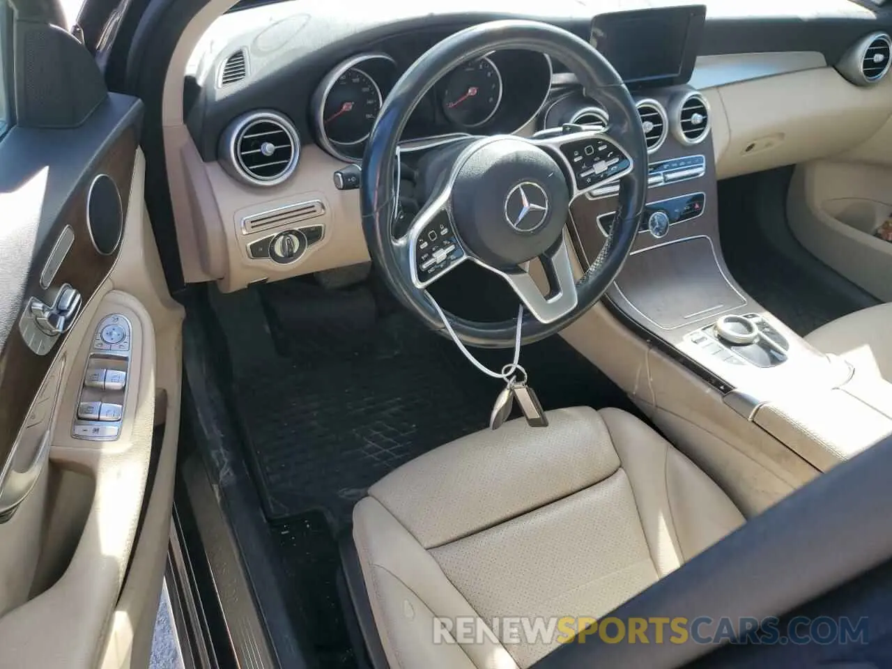 8 Photograph of a damaged car 55SWF8EB5KU287114 MERCEDES-BENZ C-CLASS 2019