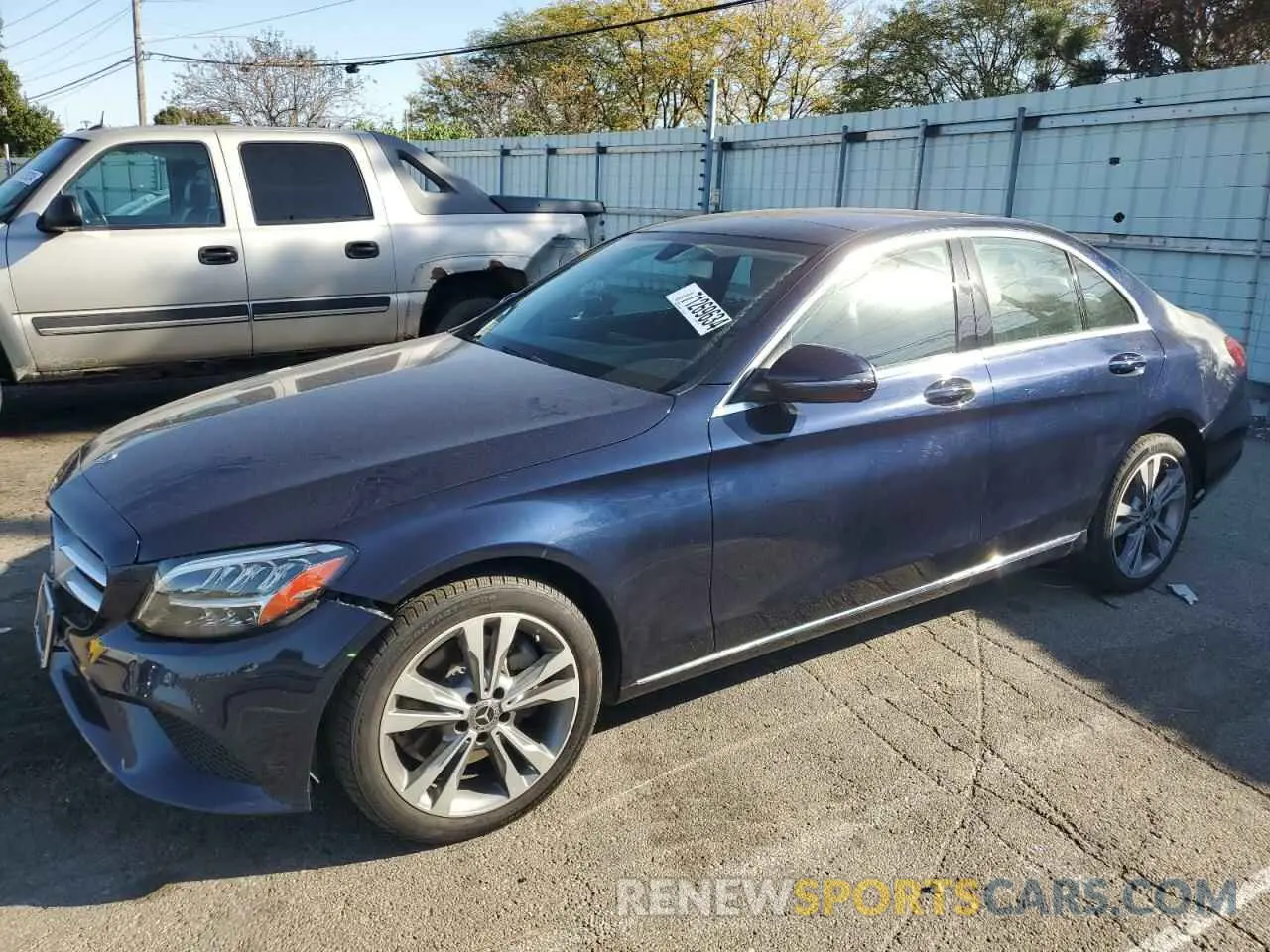 1 Photograph of a damaged car 55SWF8EB5KU287257 MERCEDES-BENZ C-CLASS 2019