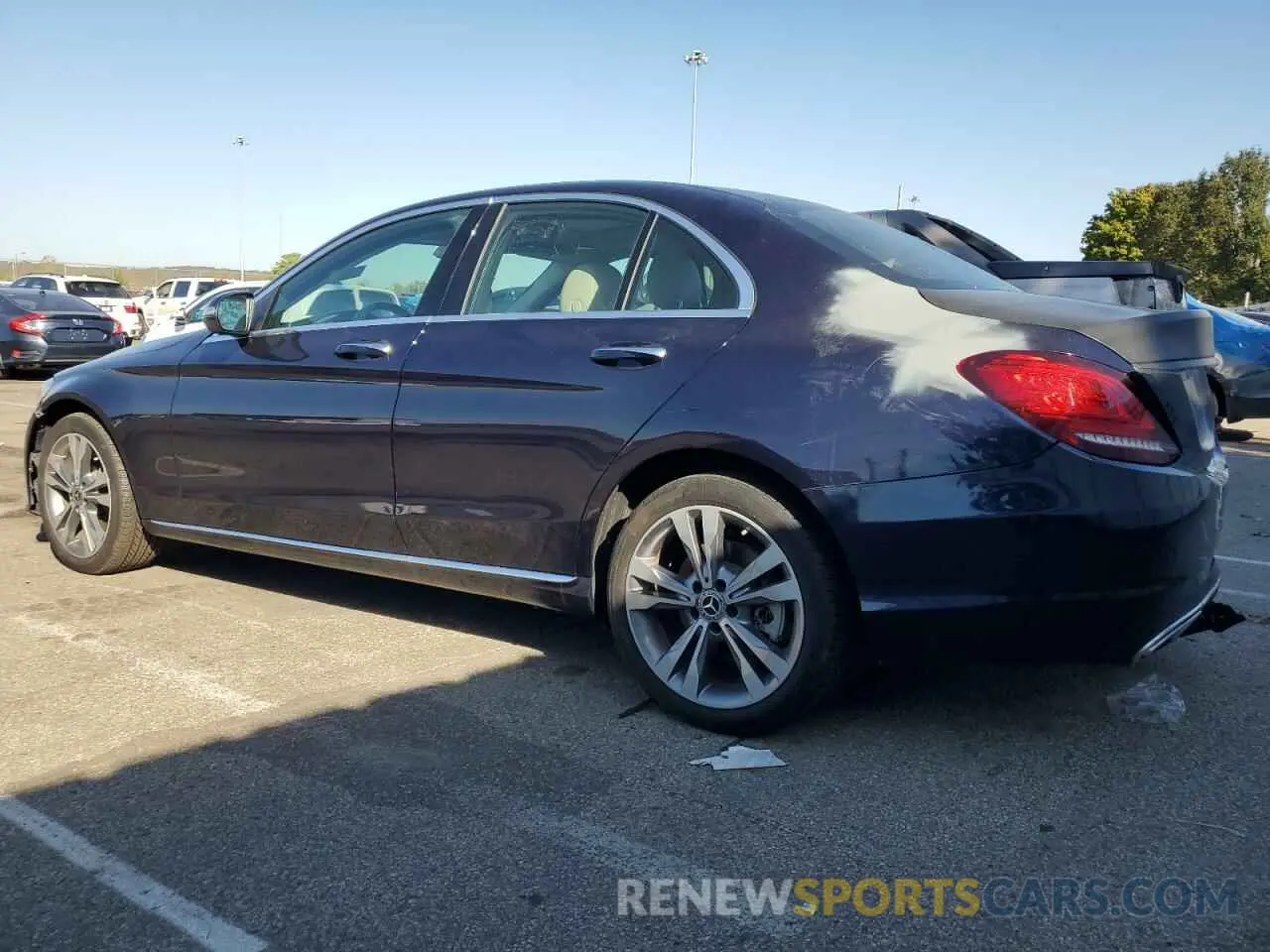 2 Photograph of a damaged car 55SWF8EB5KU287257 MERCEDES-BENZ C-CLASS 2019