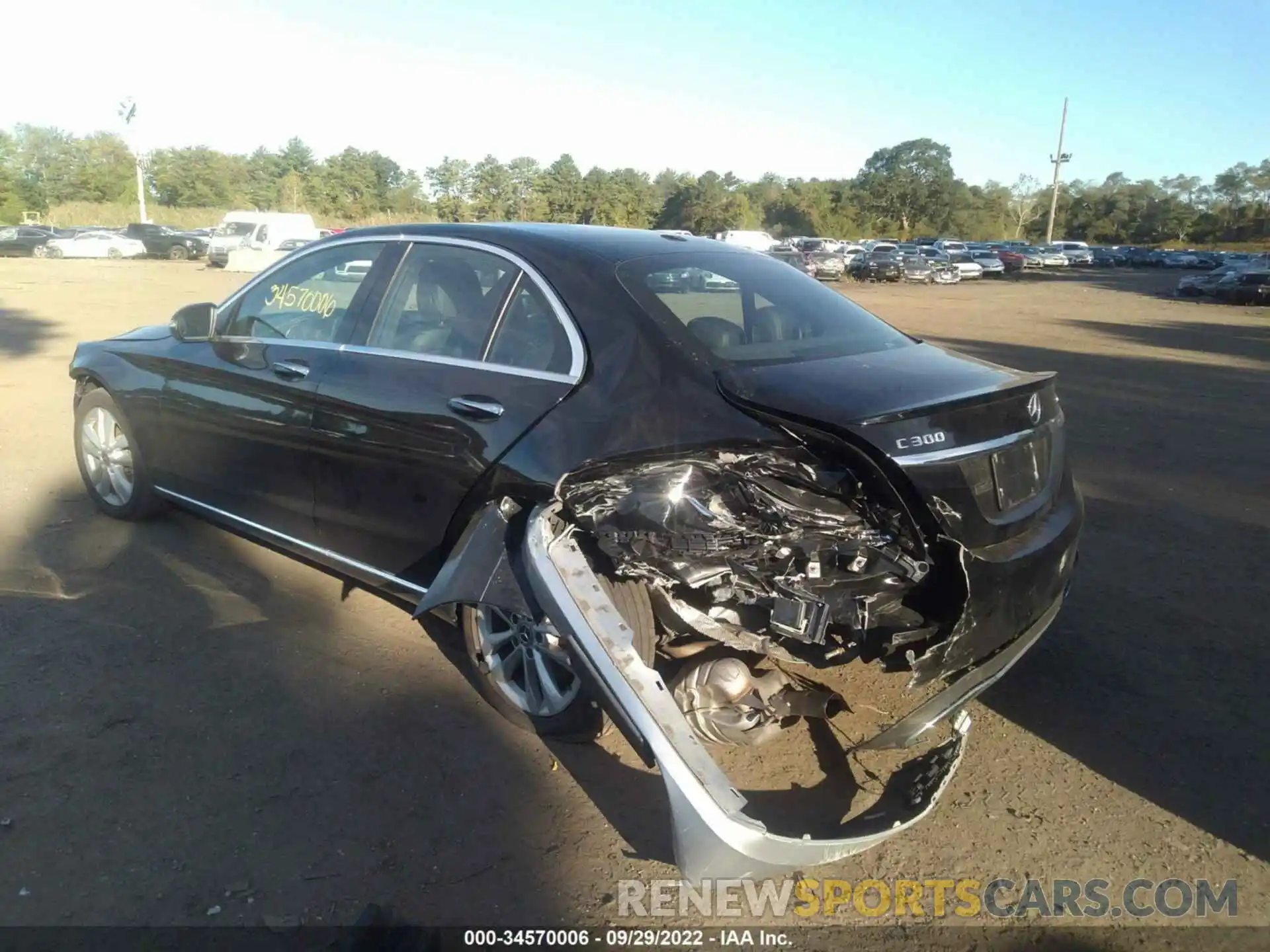 3 Photograph of a damaged car 55SWF8EB5KU288151 MERCEDES-BENZ C-CLASS 2019