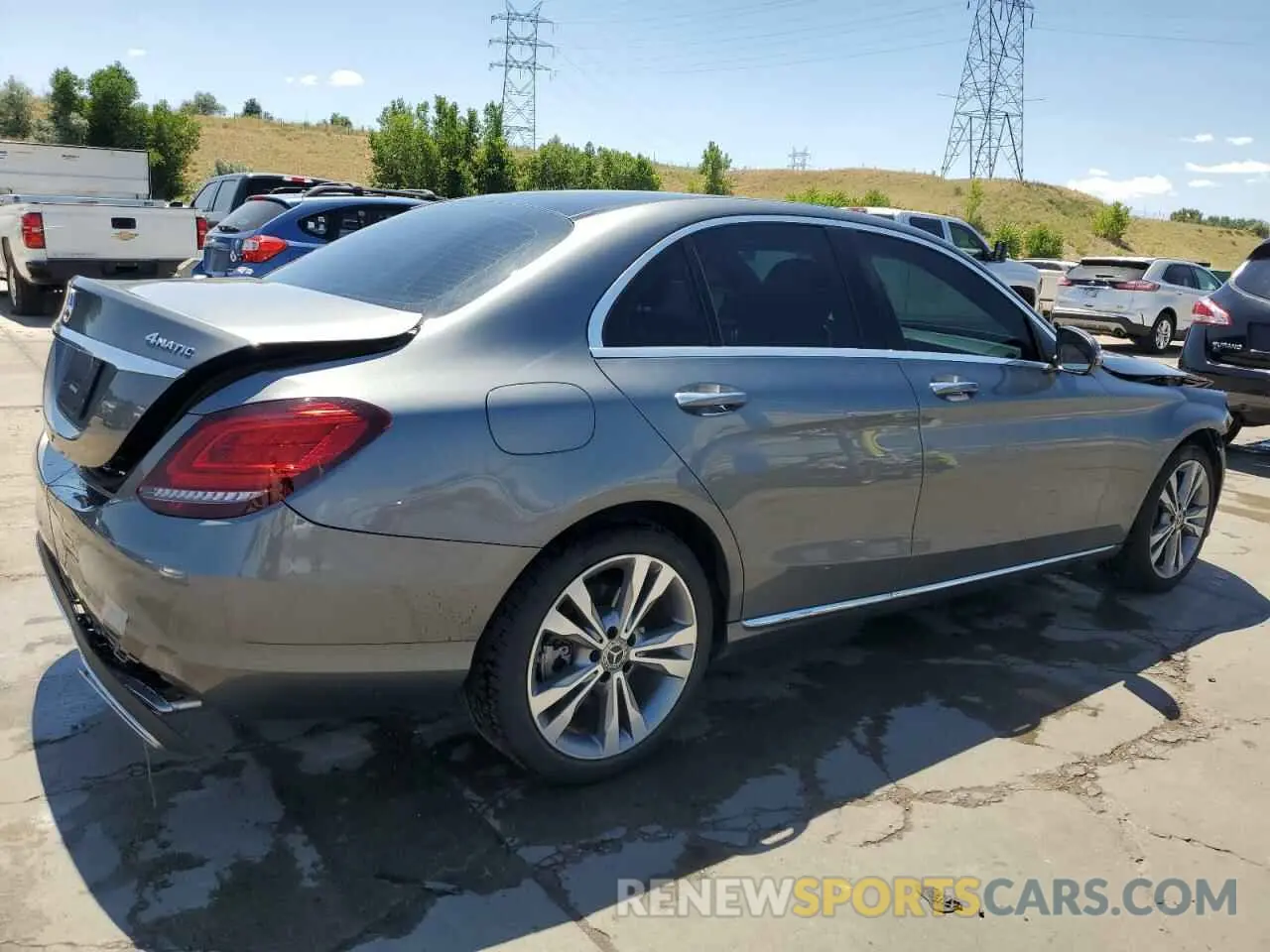 3 Photograph of a damaged car 55SWF8EB5KU290224 MERCEDES-BENZ C-CLASS 2019