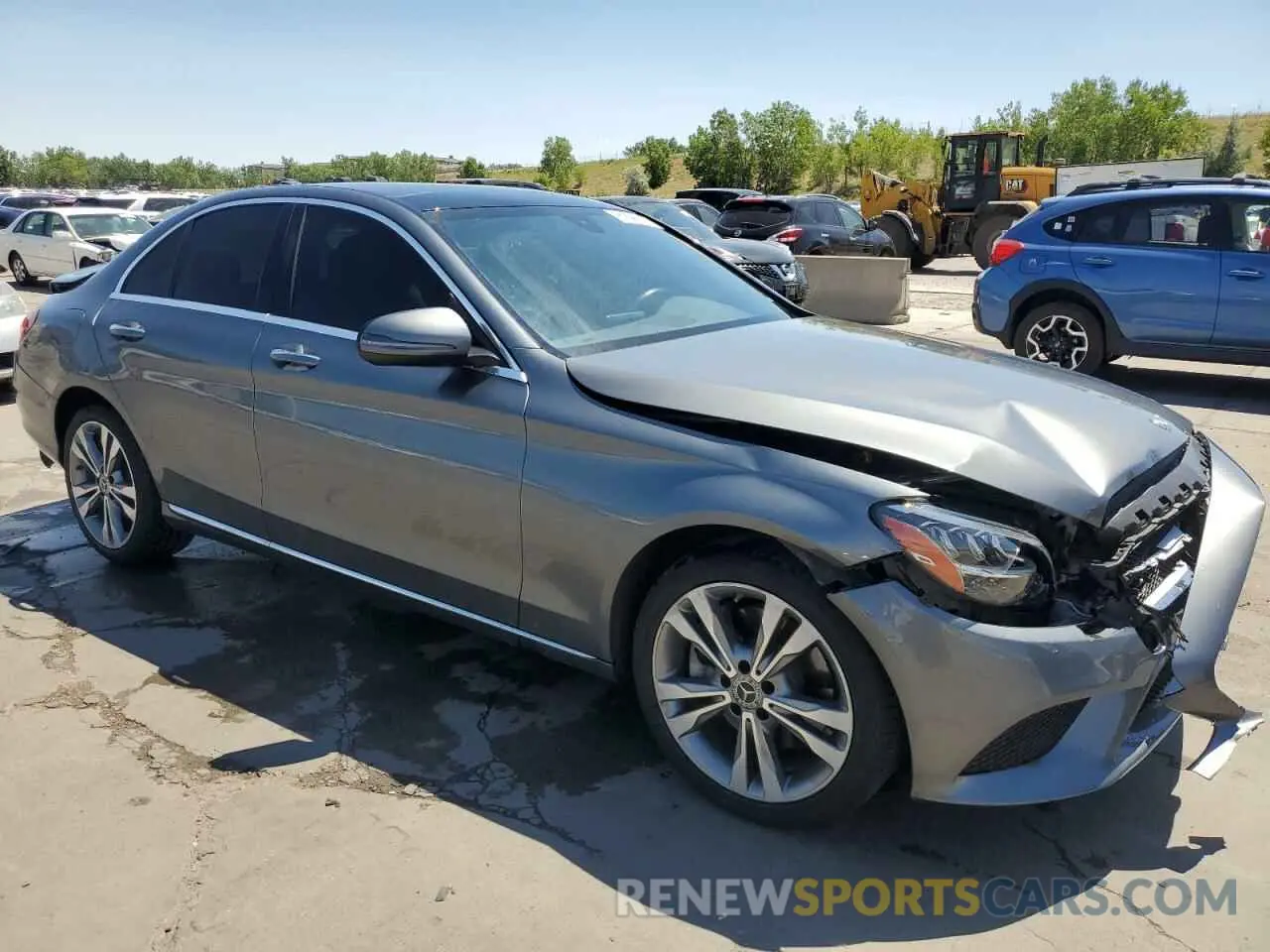 4 Photograph of a damaged car 55SWF8EB5KU290224 MERCEDES-BENZ C-CLASS 2019