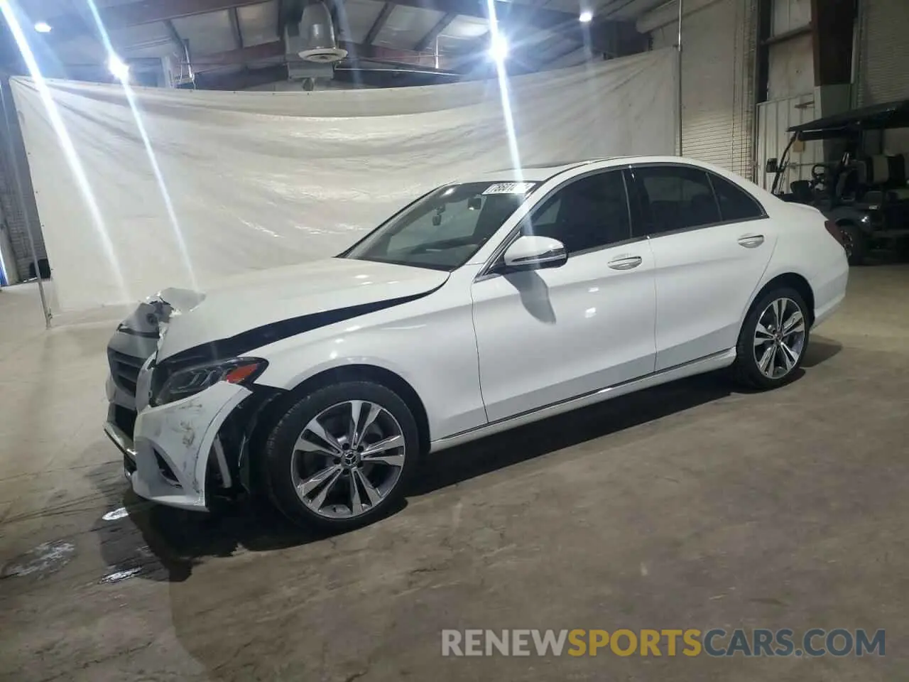 1 Photograph of a damaged car 55SWF8EB5KU300735 MERCEDES-BENZ C-CLASS 2019