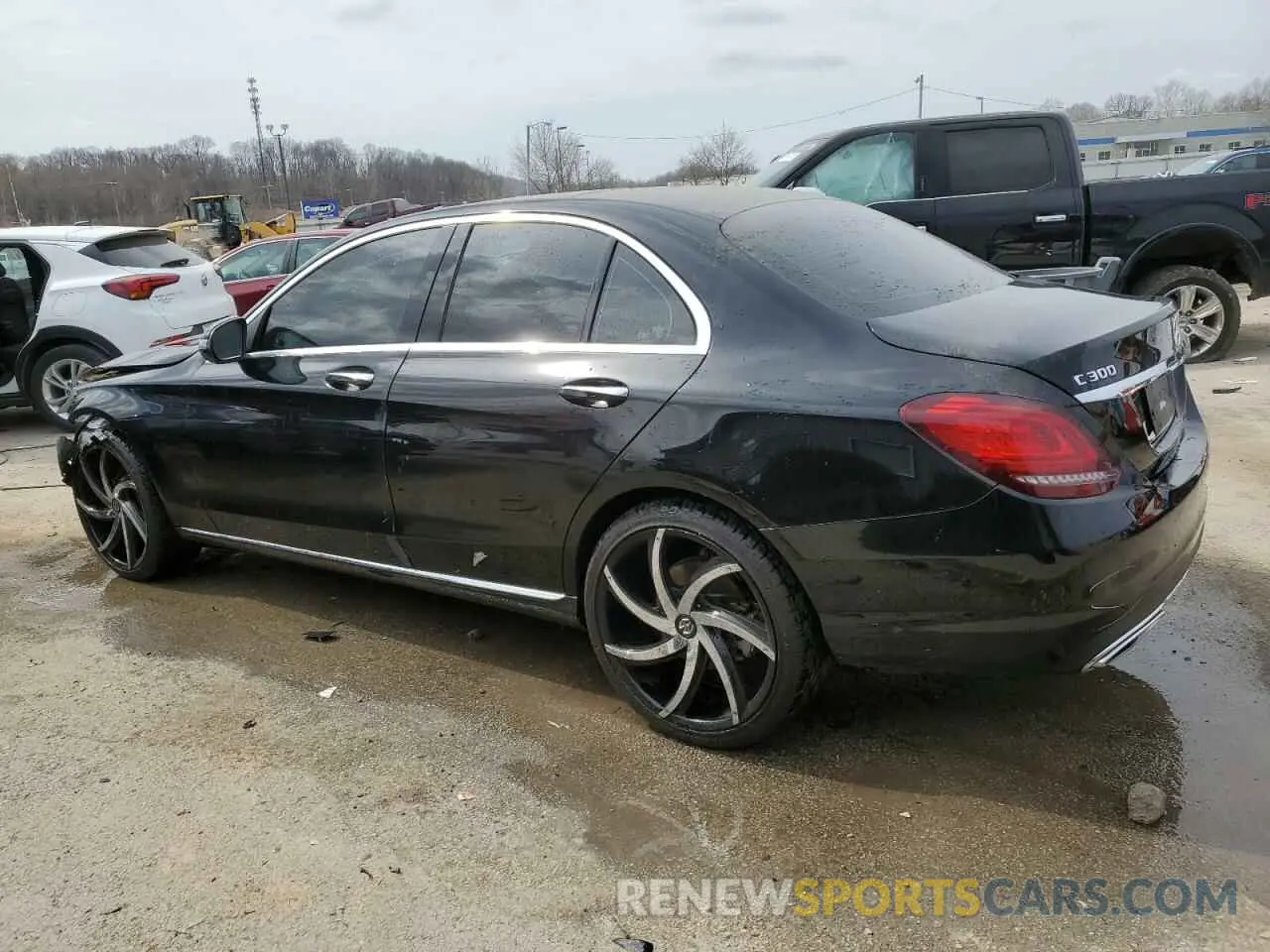 2 Photograph of a damaged car 55SWF8EB5KU303201 MERCEDES-BENZ C-CLASS 2019