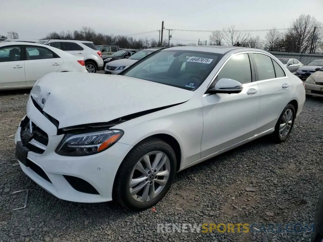 1 Photograph of a damaged car 55SWF8EB5KU305563 MERCEDES-BENZ C-CLASS 2019