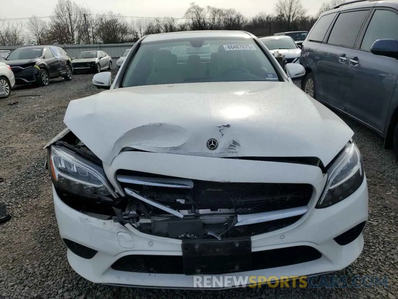 5 Photograph of a damaged car 55SWF8EB5KU305563 MERCEDES-BENZ C-CLASS 2019