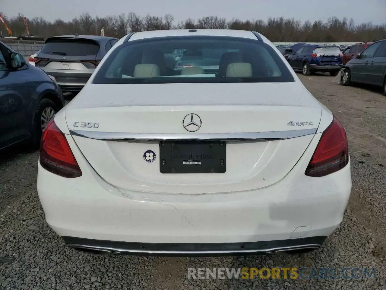 6 Photograph of a damaged car 55SWF8EB5KU305563 MERCEDES-BENZ C-CLASS 2019