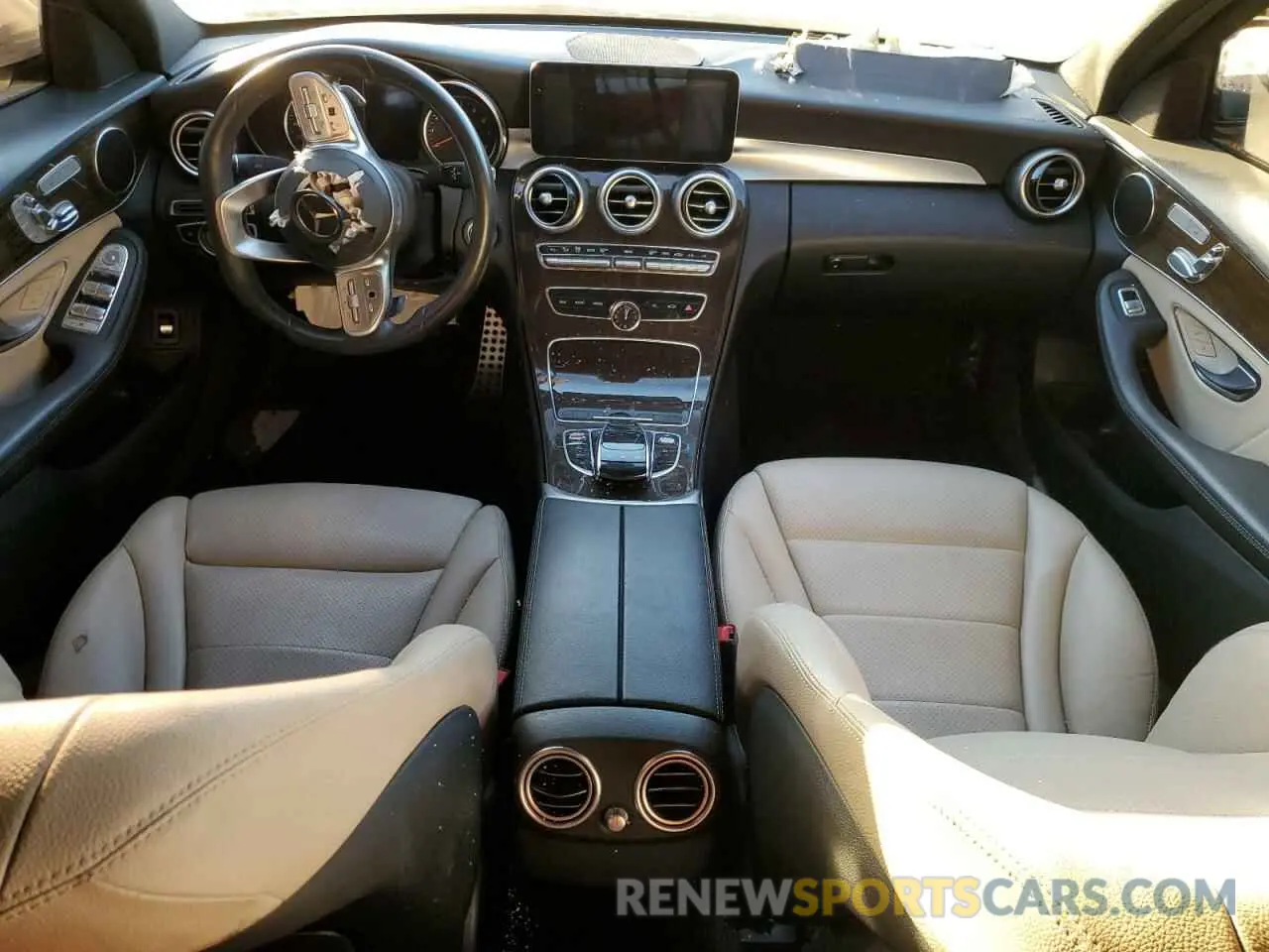 8 Photograph of a damaged car 55SWF8EB5KU311105 MERCEDES-BENZ C-CLASS 2019