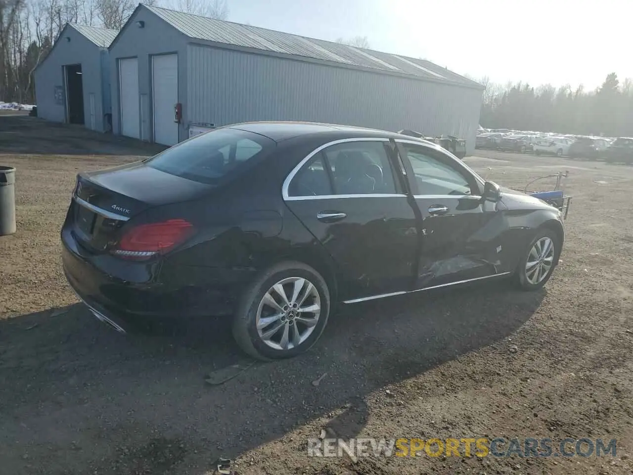 3 Photograph of a damaged car 55SWF8EB5KU322301 MERCEDES-BENZ C-CLASS 2019
