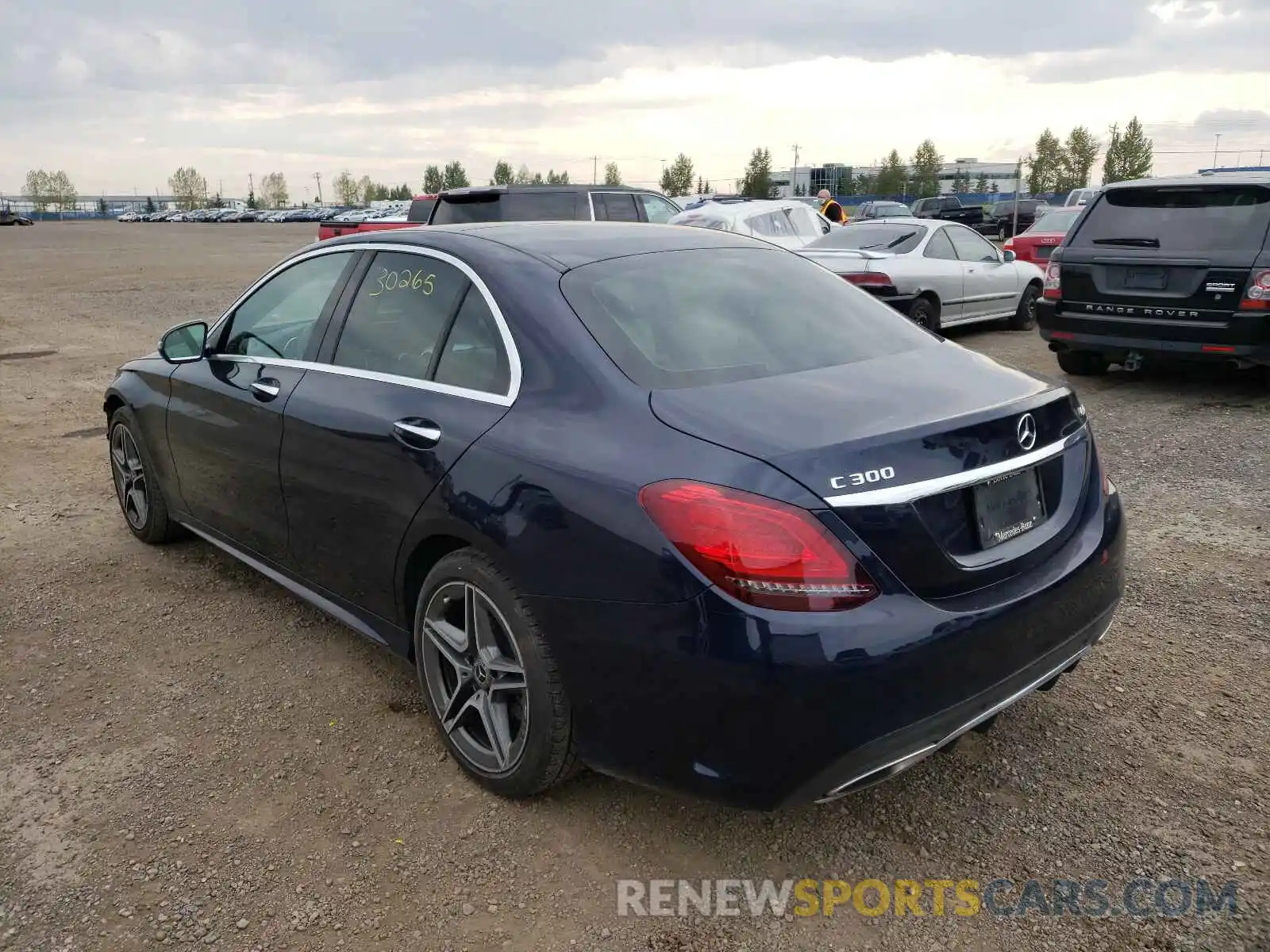 3 Photograph of a damaged car 55SWF8EB5KU322492 MERCEDES-BENZ C-CLASS 2019