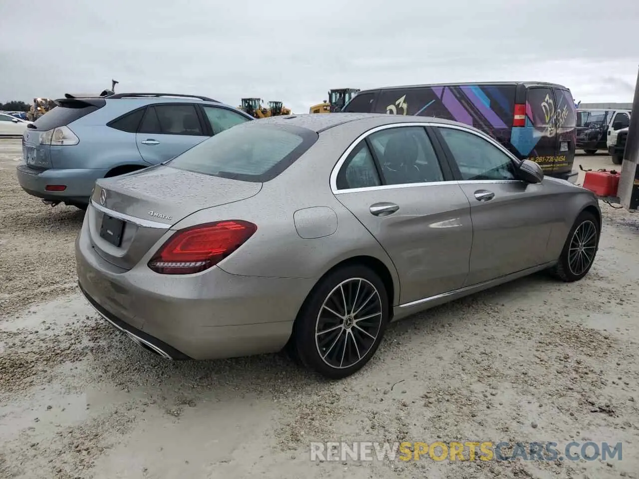 3 Photograph of a damaged car 55SWF8EB6KU283010 MERCEDES-BENZ C-CLASS 2019