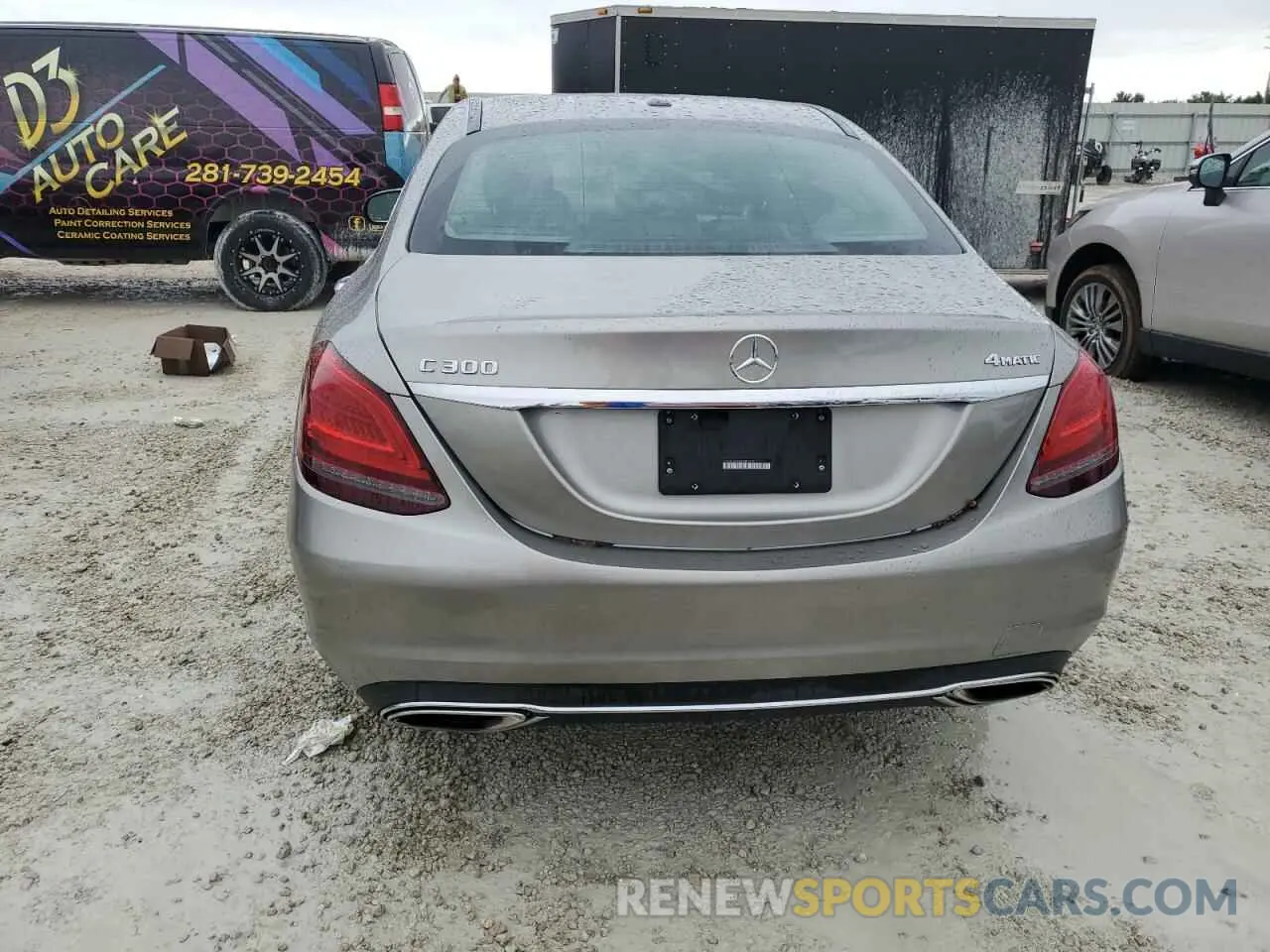 6 Photograph of a damaged car 55SWF8EB6KU283010 MERCEDES-BENZ C-CLASS 2019
