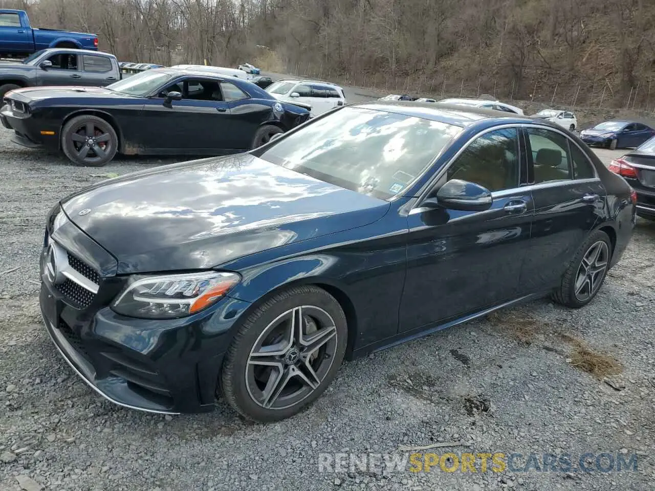 1 Photograph of a damaged car 55SWF8EB6KU292709 MERCEDES-BENZ C-CLASS 2019