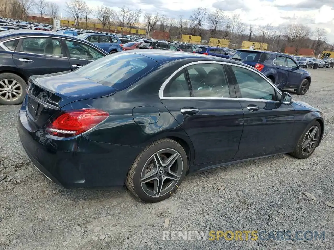 3 Photograph of a damaged car 55SWF8EB6KU292709 MERCEDES-BENZ C-CLASS 2019