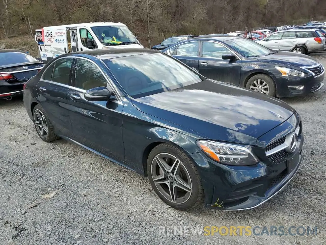 4 Photograph of a damaged car 55SWF8EB6KU292709 MERCEDES-BENZ C-CLASS 2019