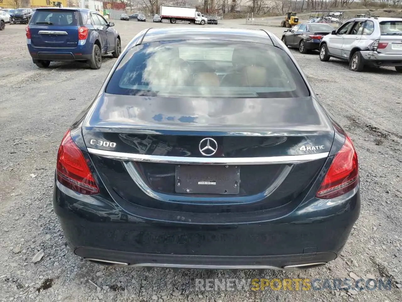 6 Photograph of a damaged car 55SWF8EB6KU292709 MERCEDES-BENZ C-CLASS 2019