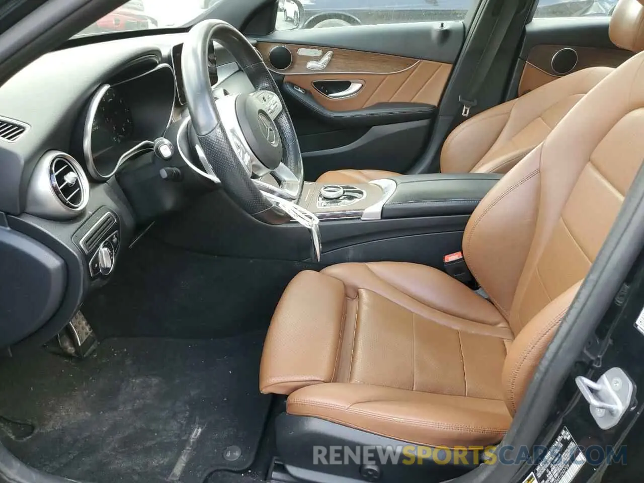 7 Photograph of a damaged car 55SWF8EB6KU292709 MERCEDES-BENZ C-CLASS 2019