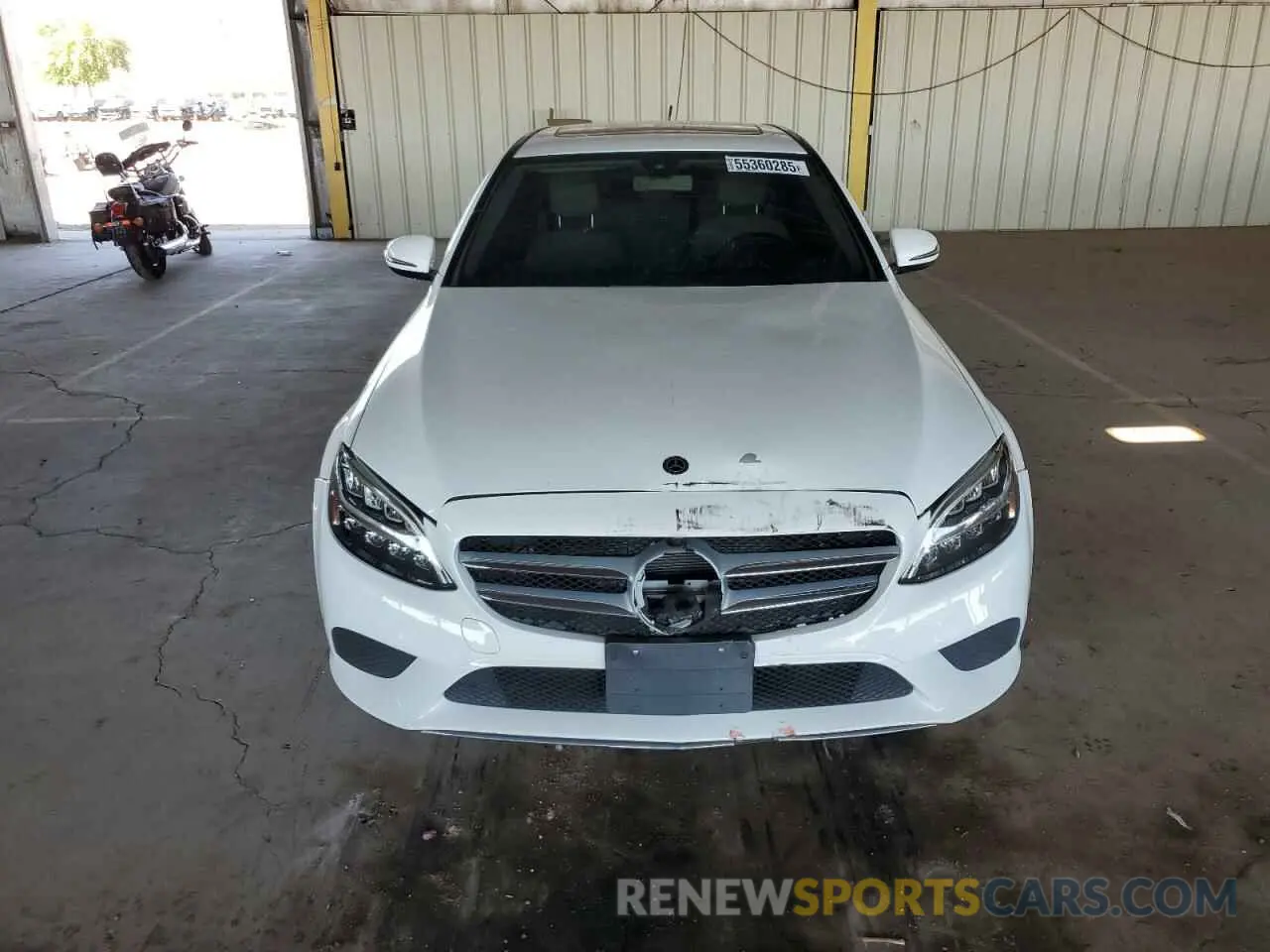 5 Photograph of a damaged car 55SWF8EB7KU317875 MERCEDES-BENZ C-CLASS 2019
