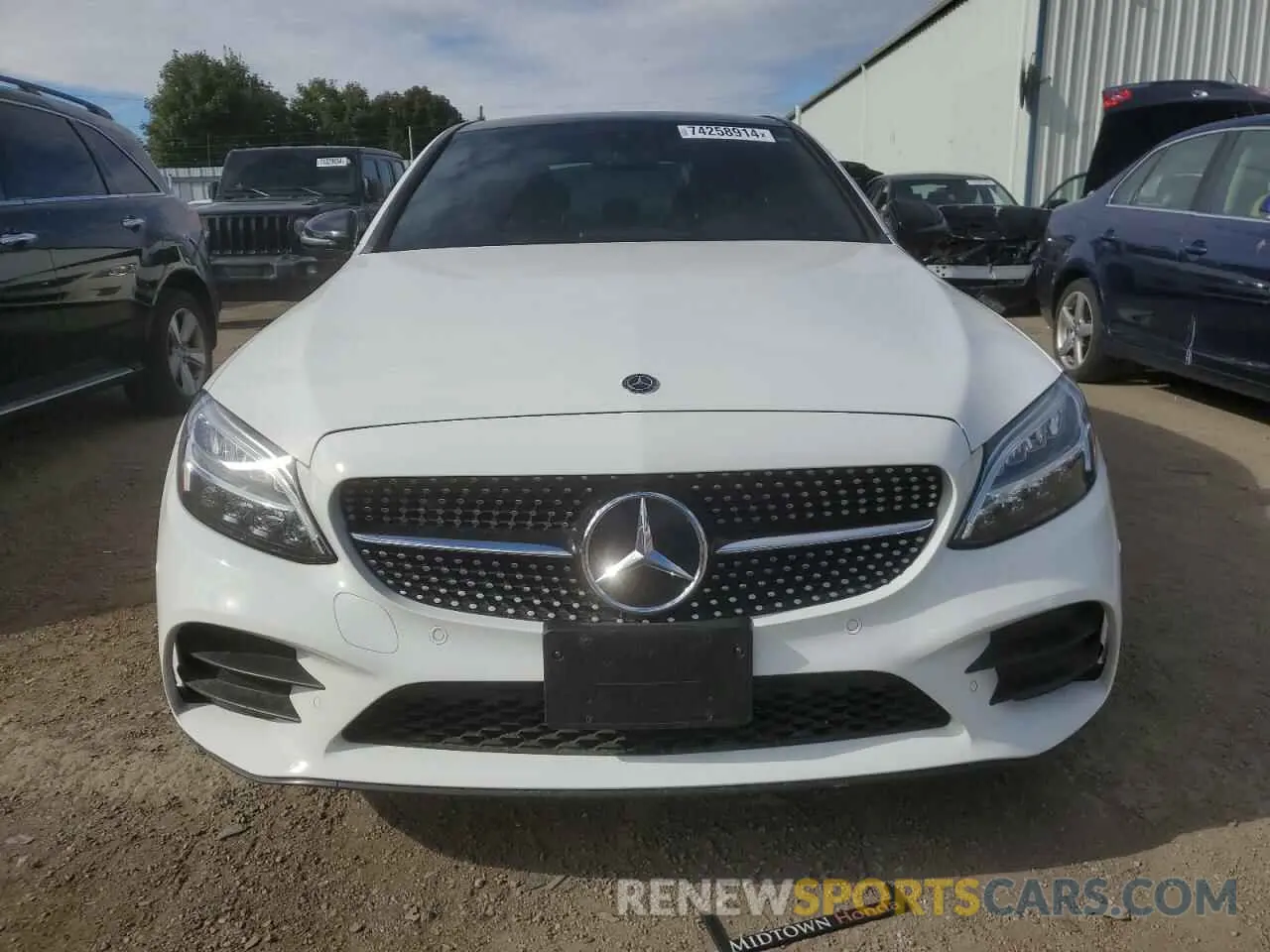 5 Photograph of a damaged car 55SWF8EB7KU320131 MERCEDES-BENZ C-CLASS 2019