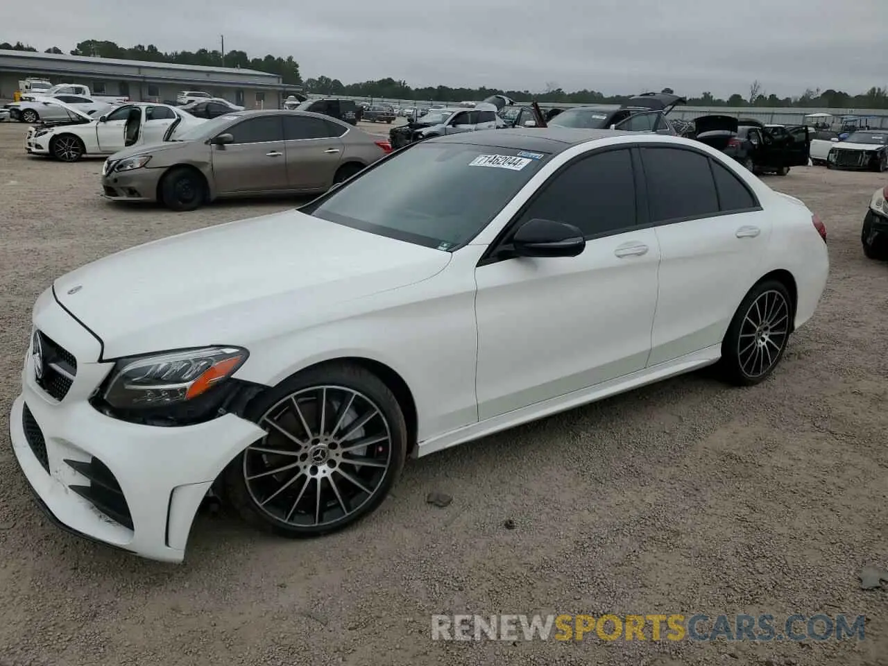 1 Photograph of a damaged car 55SWF8EB7KU322350 MERCEDES-BENZ C-CLASS 2019