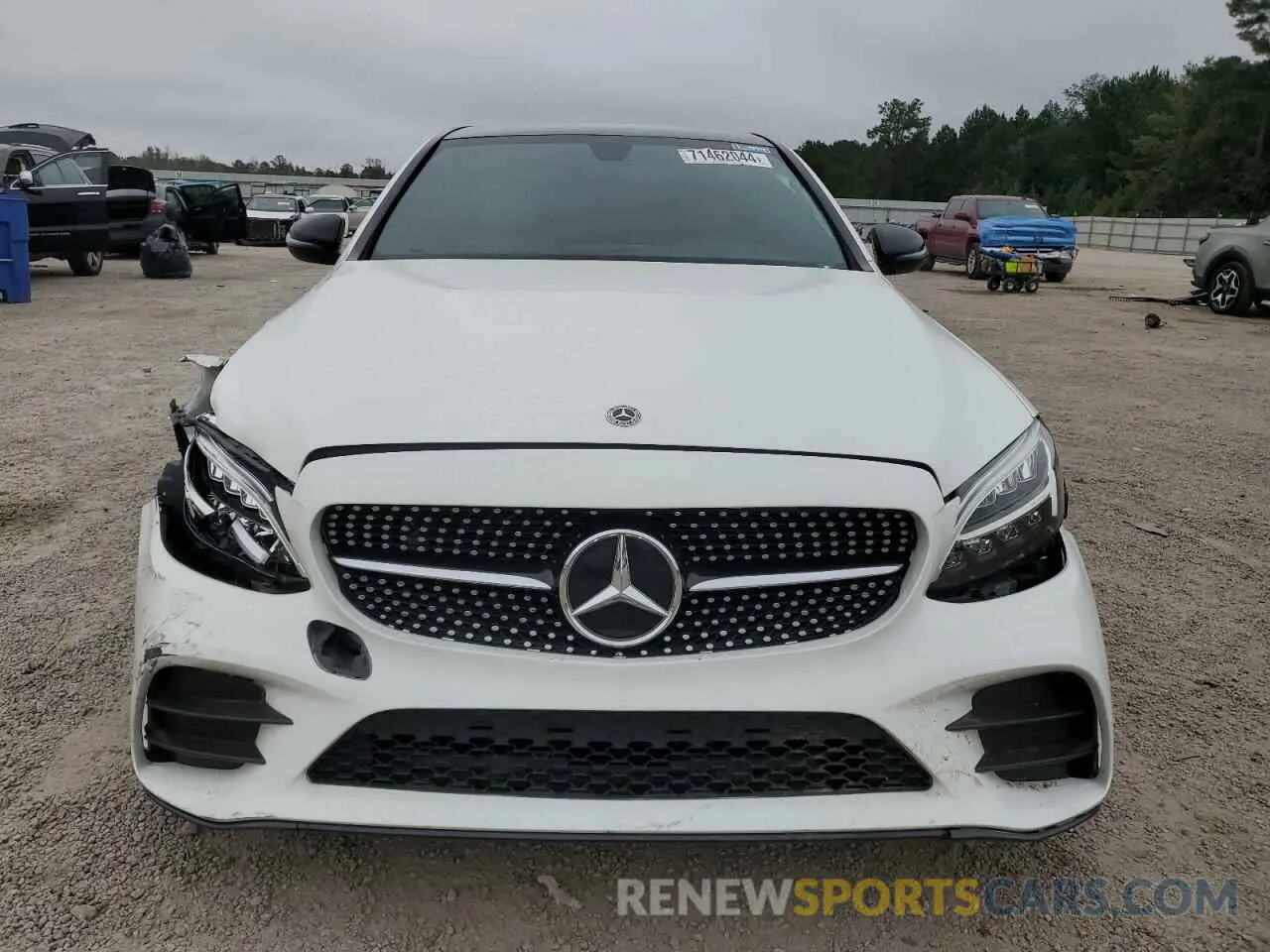 5 Photograph of a damaged car 55SWF8EB7KU322350 MERCEDES-BENZ C-CLASS 2019