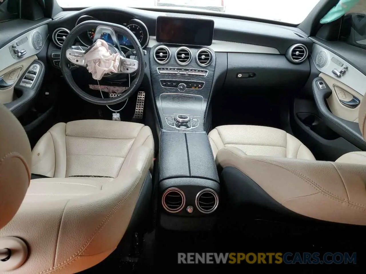 8 Photograph of a damaged car 55SWF8EB7KU322350 MERCEDES-BENZ C-CLASS 2019