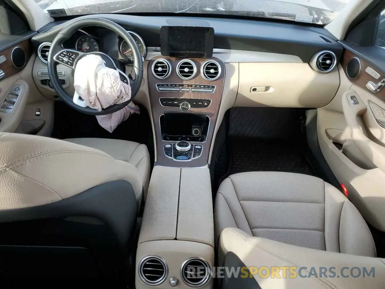 8 Photograph of a damaged car 55SWF8EB8KU302916 MERCEDES-BENZ C-CLASS 2019