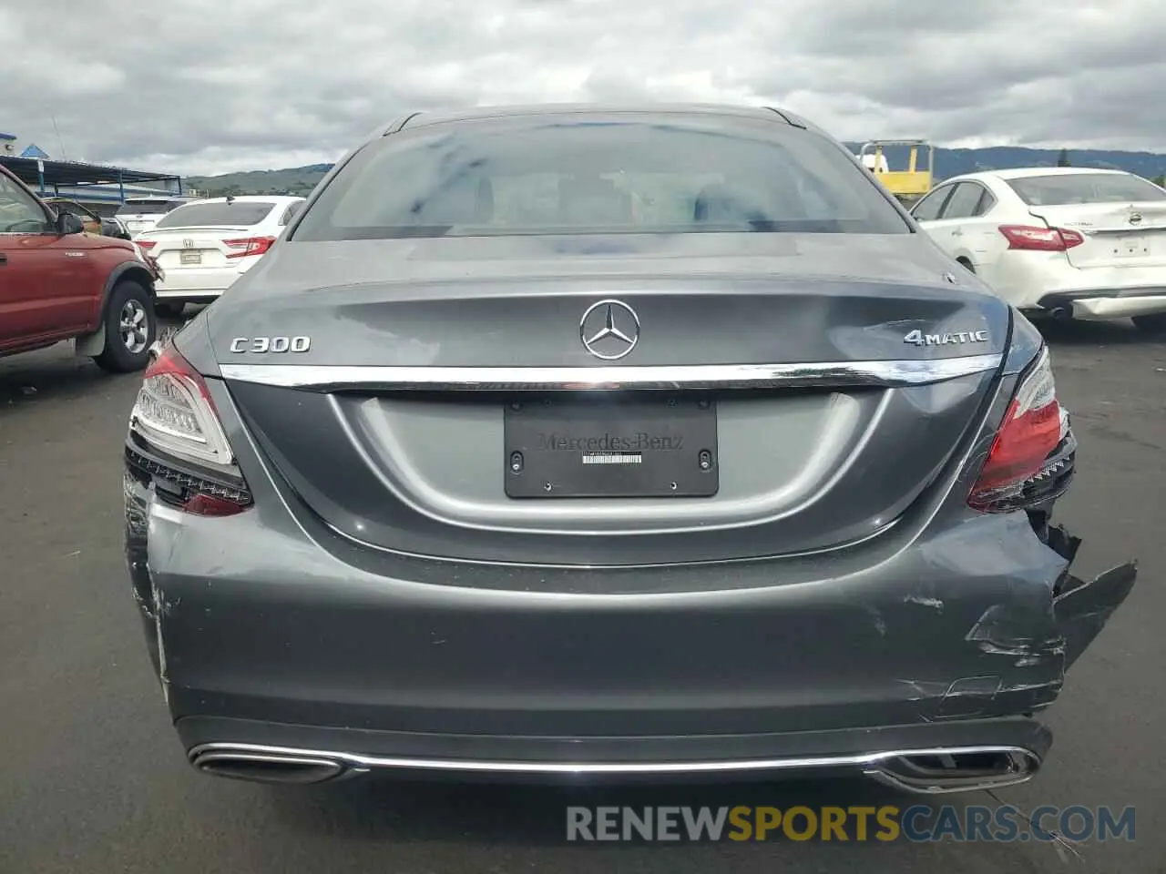 6 Photograph of a damaged car 55SWF8EB9KU291263 MERCEDES-BENZ C-CLASS 2019