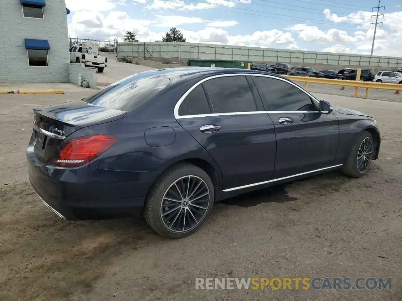 3 Photograph of a damaged car 55SWF8EB9KU292879 MERCEDES-BENZ C-CLASS 2019