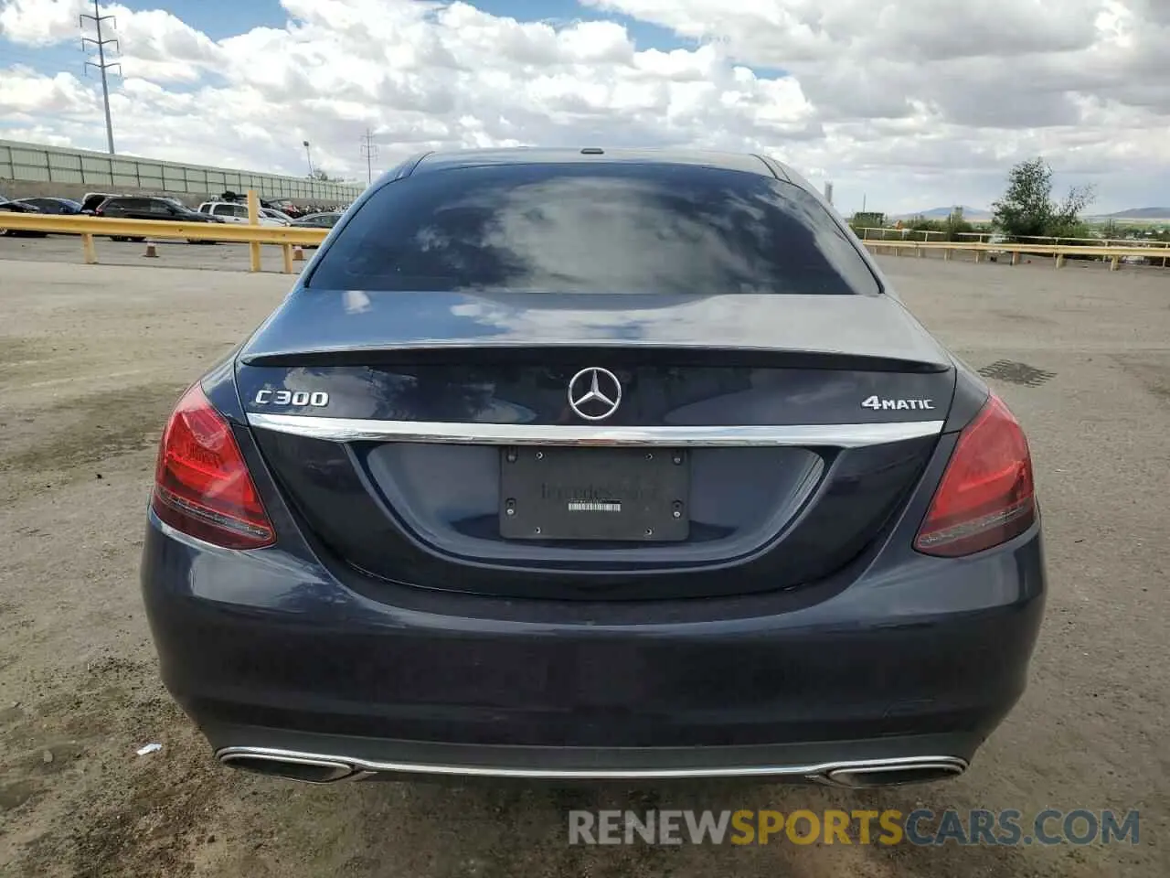 6 Photograph of a damaged car 55SWF8EB9KU292879 MERCEDES-BENZ C-CLASS 2019