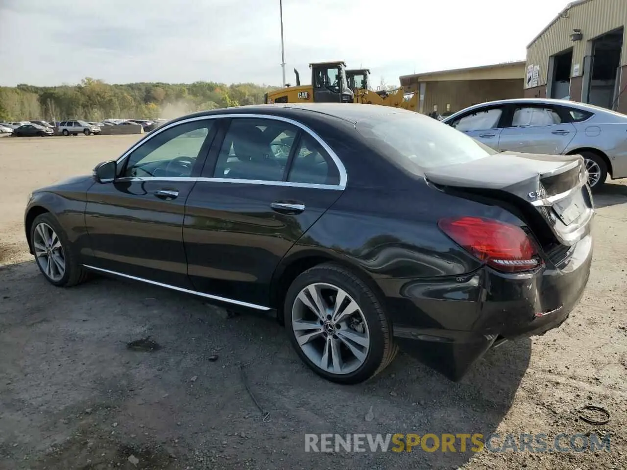 2 Photograph of a damaged car 55SWF8EB9KU310622 MERCEDES-BENZ C-CLASS 2019