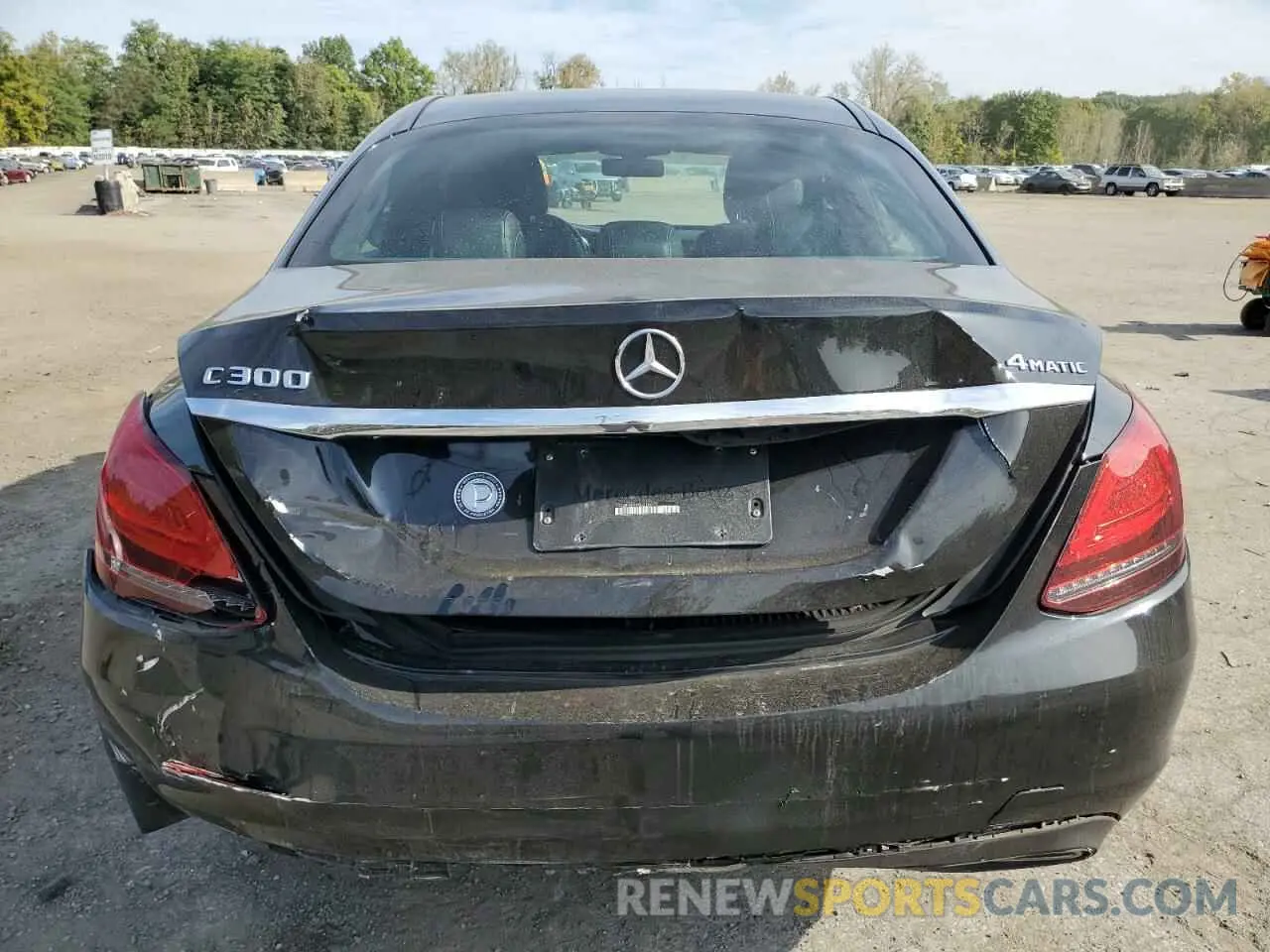 6 Photograph of a damaged car 55SWF8EB9KU310622 MERCEDES-BENZ C-CLASS 2019