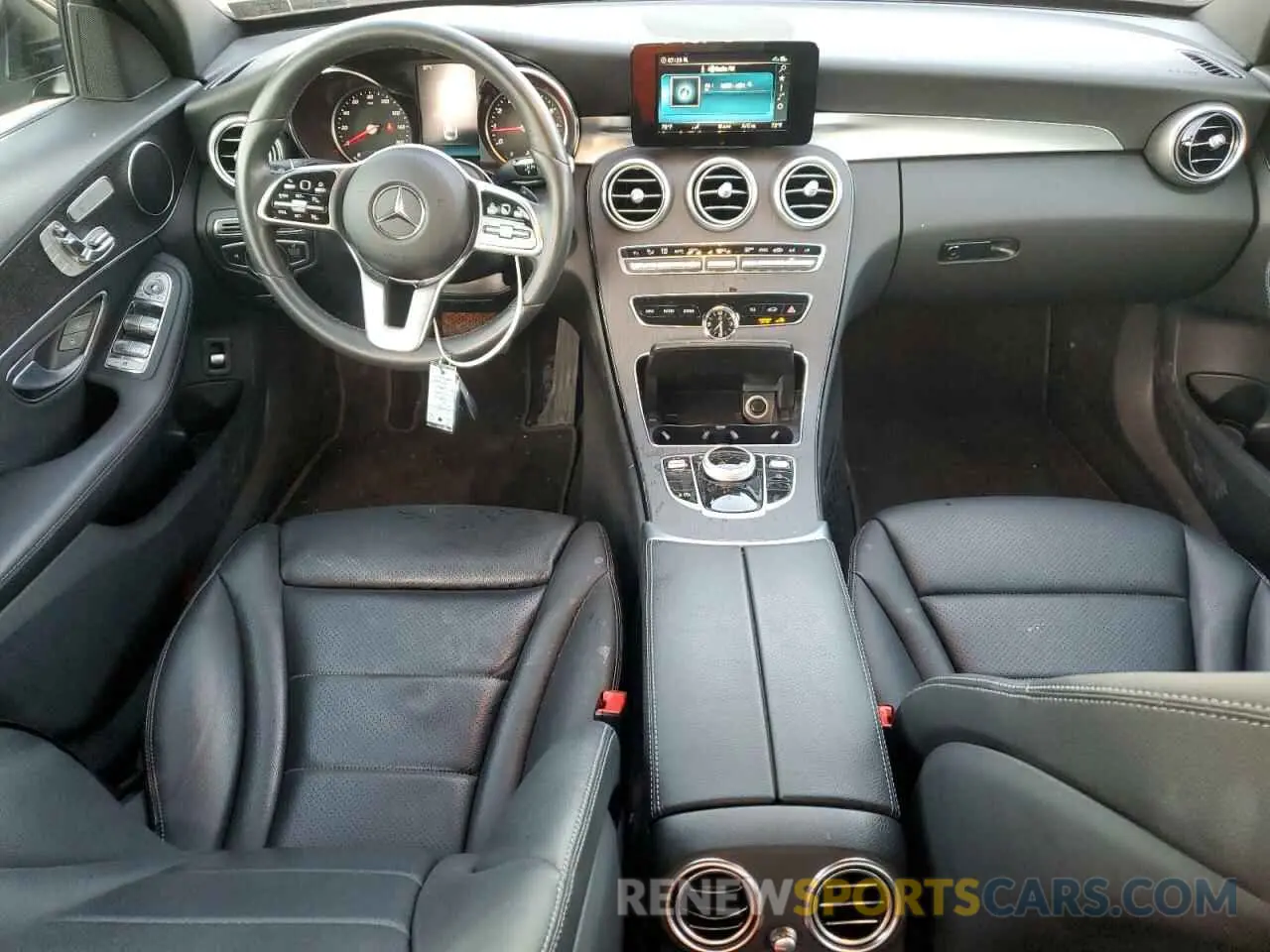 8 Photograph of a damaged car 55SWF8EBXKU284581 MERCEDES-BENZ C-CLASS 2019