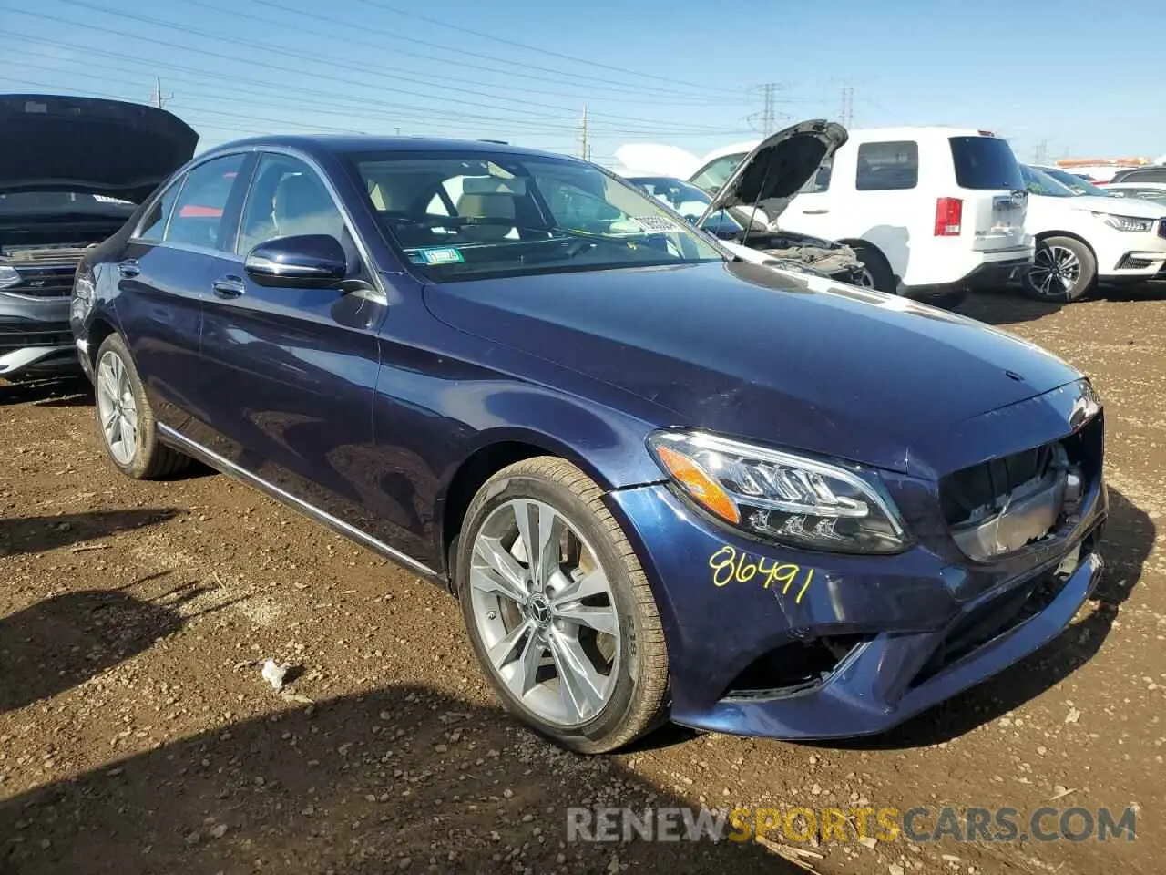 4 Photograph of a damaged car 55SWF8EBXKU285584 MERCEDES-BENZ C-CLASS 2019
