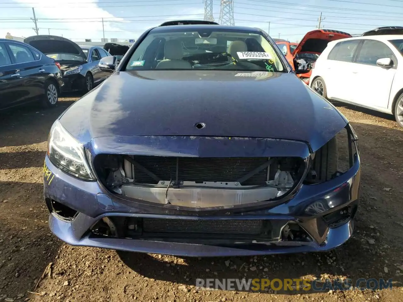 5 Photograph of a damaged car 55SWF8EBXKU285584 MERCEDES-BENZ C-CLASS 2019