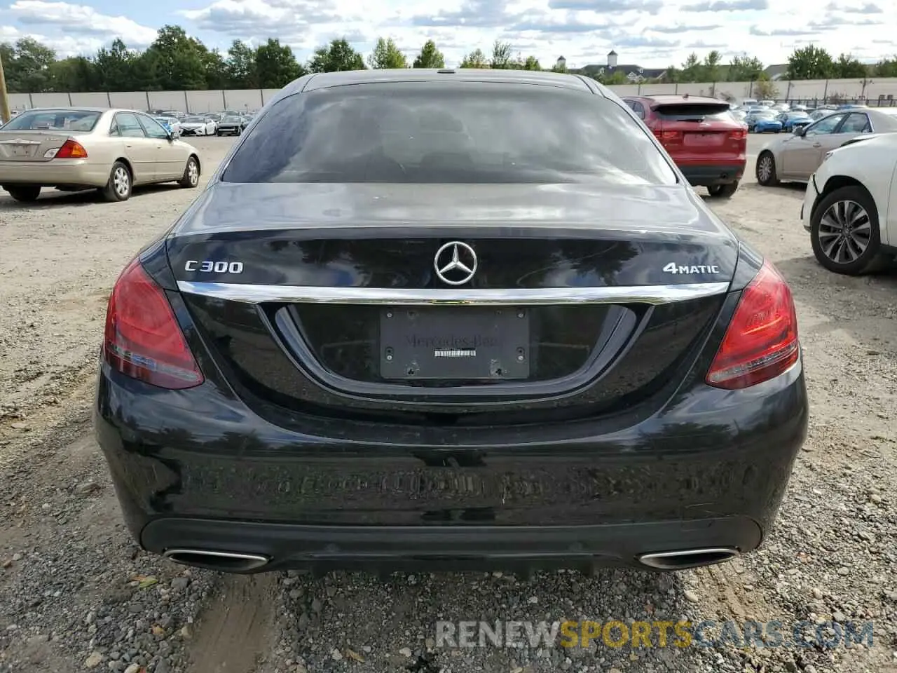 6 Photograph of a damaged car 55SWF8EBXKU299162 MERCEDES-BENZ C-CLASS 2019